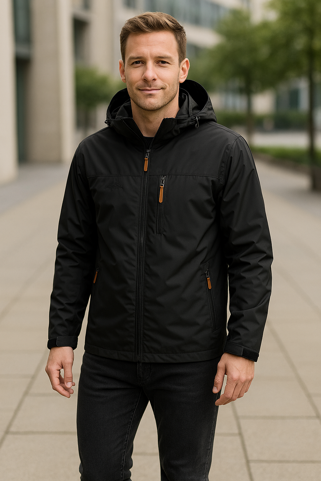 Waterdichte Winterjas Voor Heren, Casual Outdoor Wandelwindjack Met Capuchon | VIQA VIQA© NEDERLAND