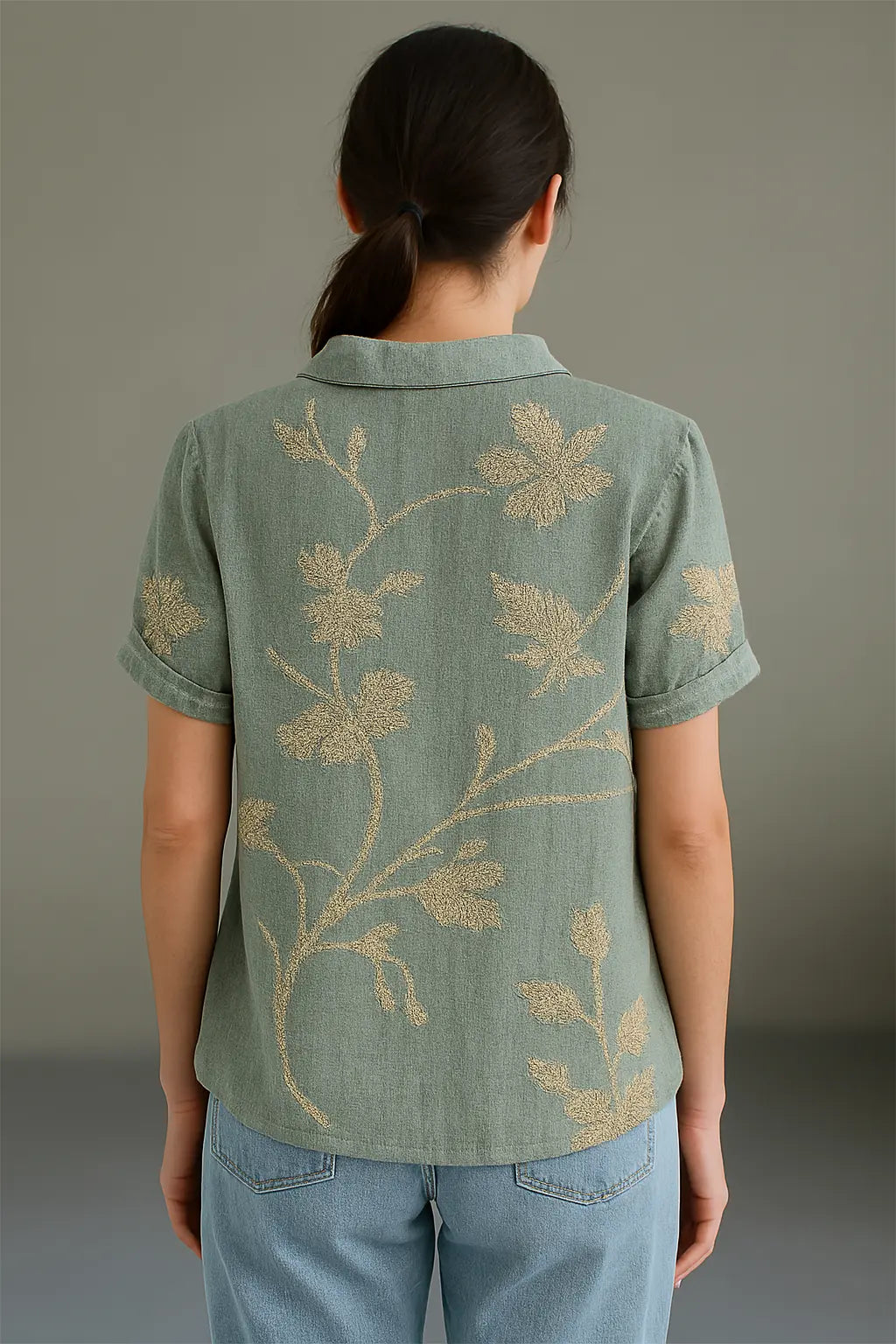 Leeanna Bloemen Zomer Blouse VIQA© NEDERLAND