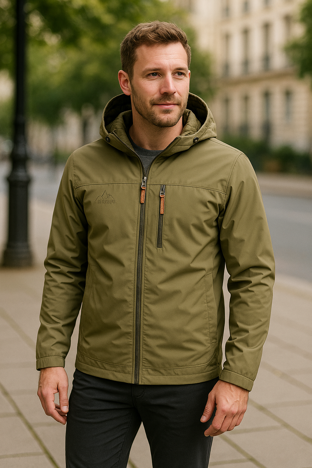 Waterdichte Windjack Met Capuchon Voor Heren, Lichtgewicht Outdoor Camping Sportjas | VIQA VIQA© NEDERLAND