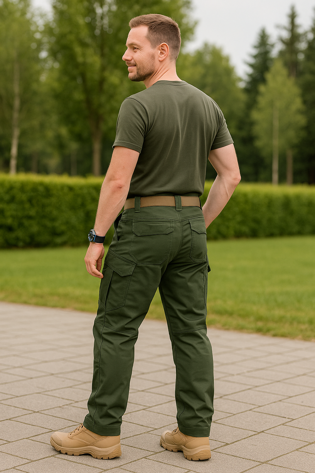 Tactische Cargobroek Voor Heren, Outdoor Wandel- En Joggingbroek Met Meerdere Zakken, Broek In Militaire Stijl | VIQA VIQA© NEDERLAND