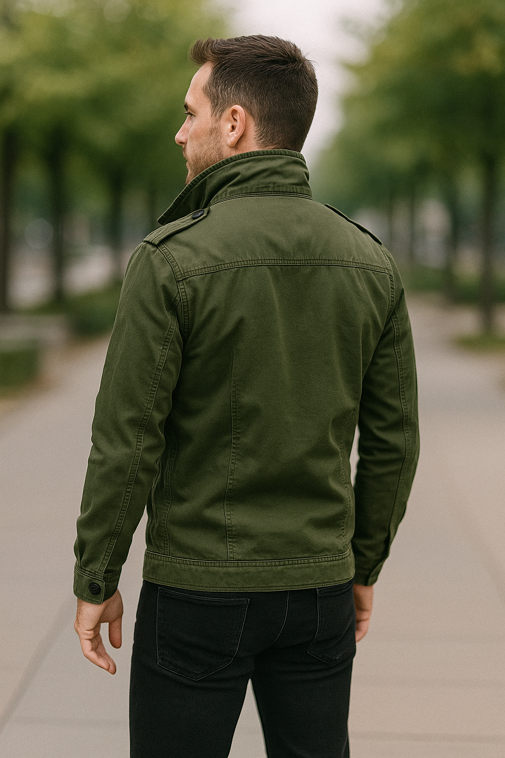 Heren Utility Cargojack, Outdoor Multi-Zakken Camo Veldjas, Casual Wandeluniformtop | VIQA VIQA© NEDERLAND