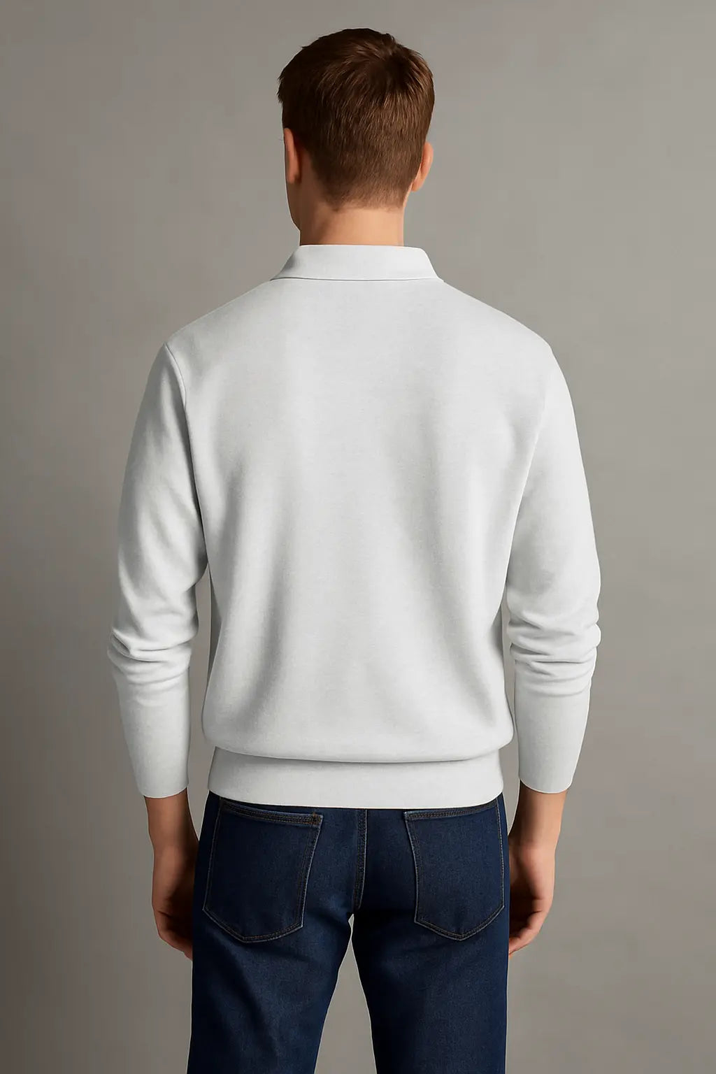 Mark Heren Polo T Shirt Met Knoopsluiting VIQA© NEDERLAND