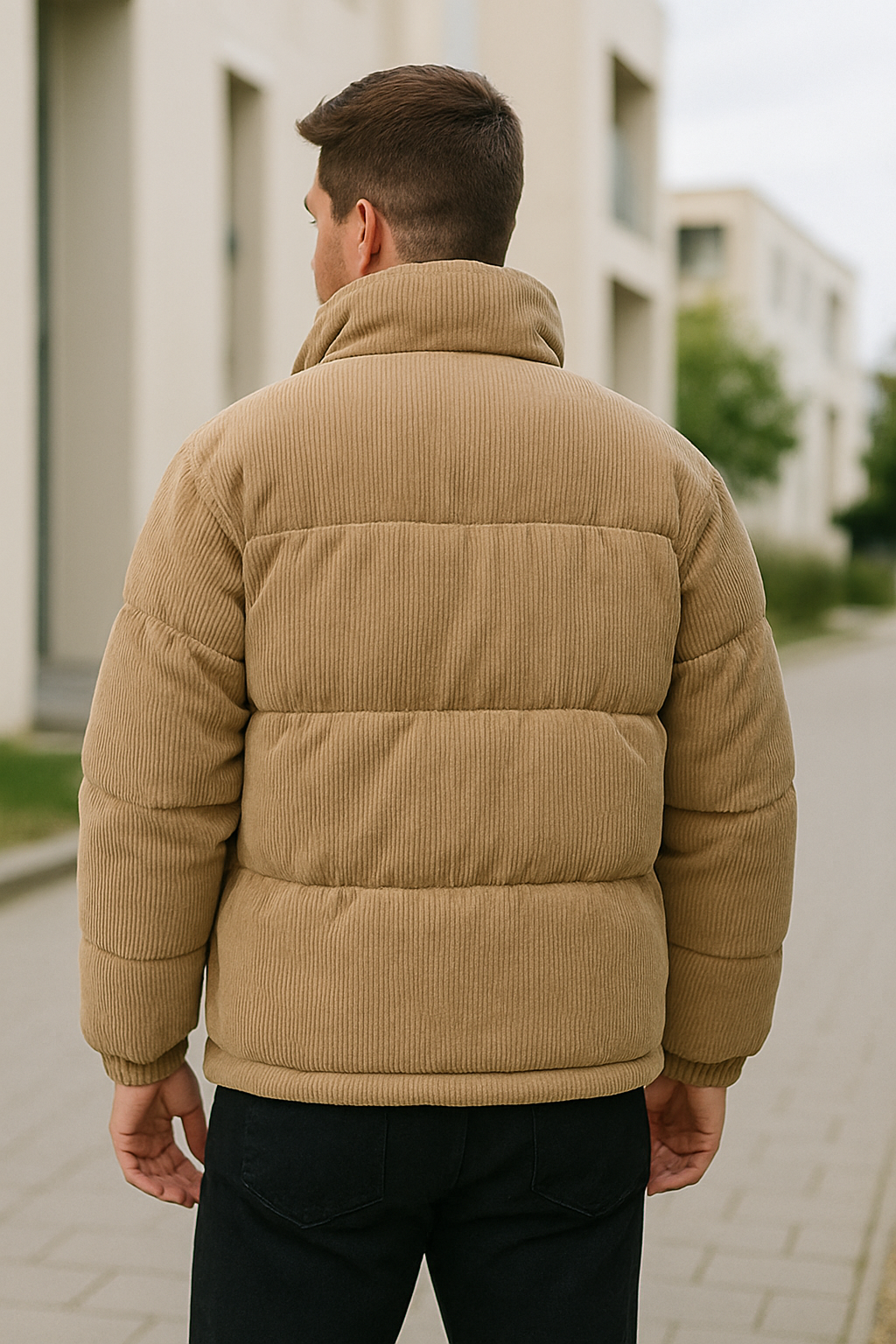 Dames winterjas, Dikke Gewatteerde Jas Met Capuchon En Reverskraag, Casual Warme Bovenkleding | VIQA VIQA© NEDERLAND