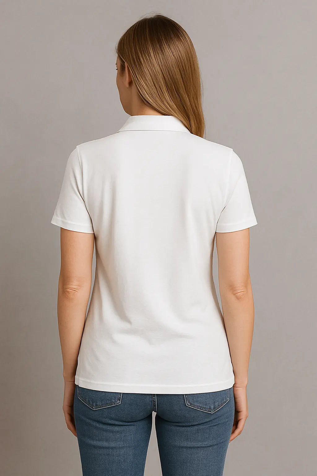 Sophie Dames Zomer Polo T-Shirt Met Korte Mouwen VIQA© NEDERLAND