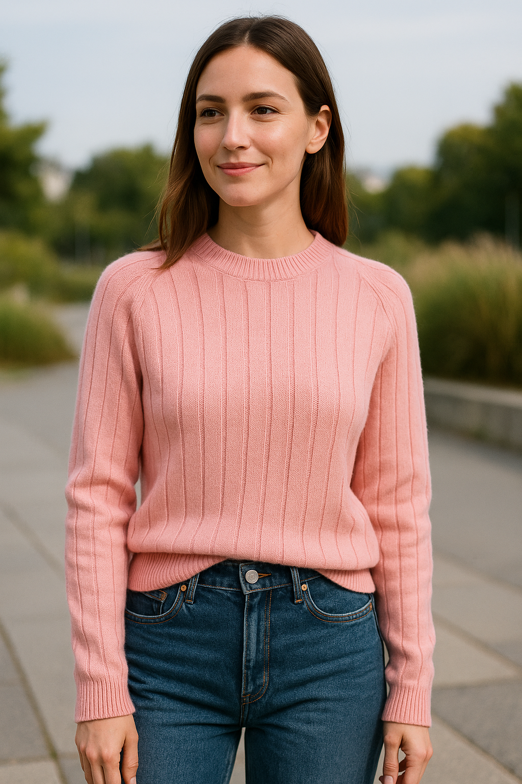 Losse Dames Breigoed Trui, Korte Pullover Met Ronde Hals, Casual Winter-Herfsttop Met Lange Mouwen | VIQA VIQA© NEDERLAND