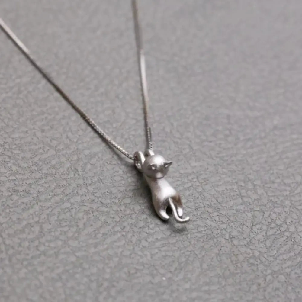 925 Sterling Zilveren Schattige Kattenhanger Voor Dames VIQA© NEDERLAND