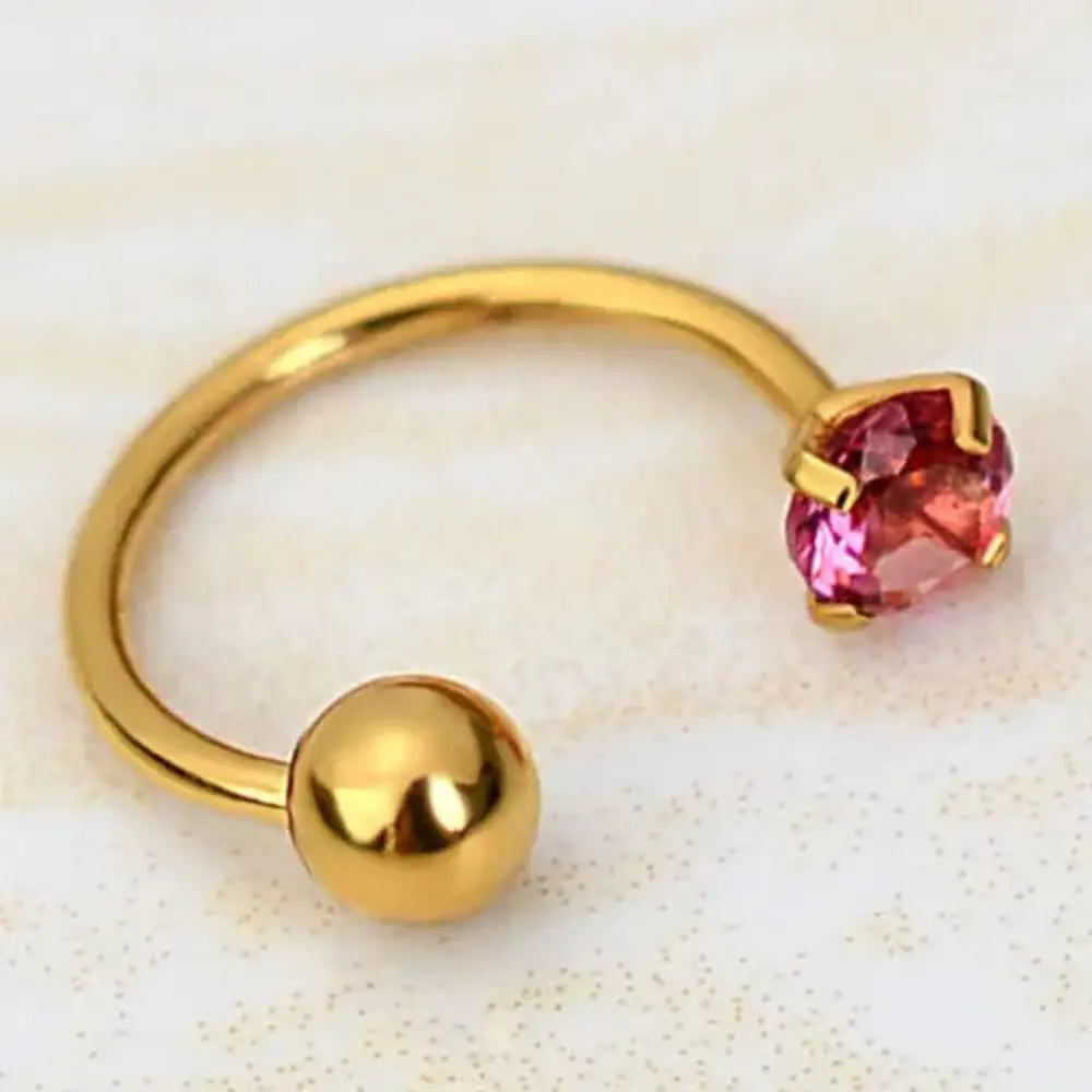 Roestvrijstalen Kristallen Oorbellen VIQA© NEDERLANDGoud