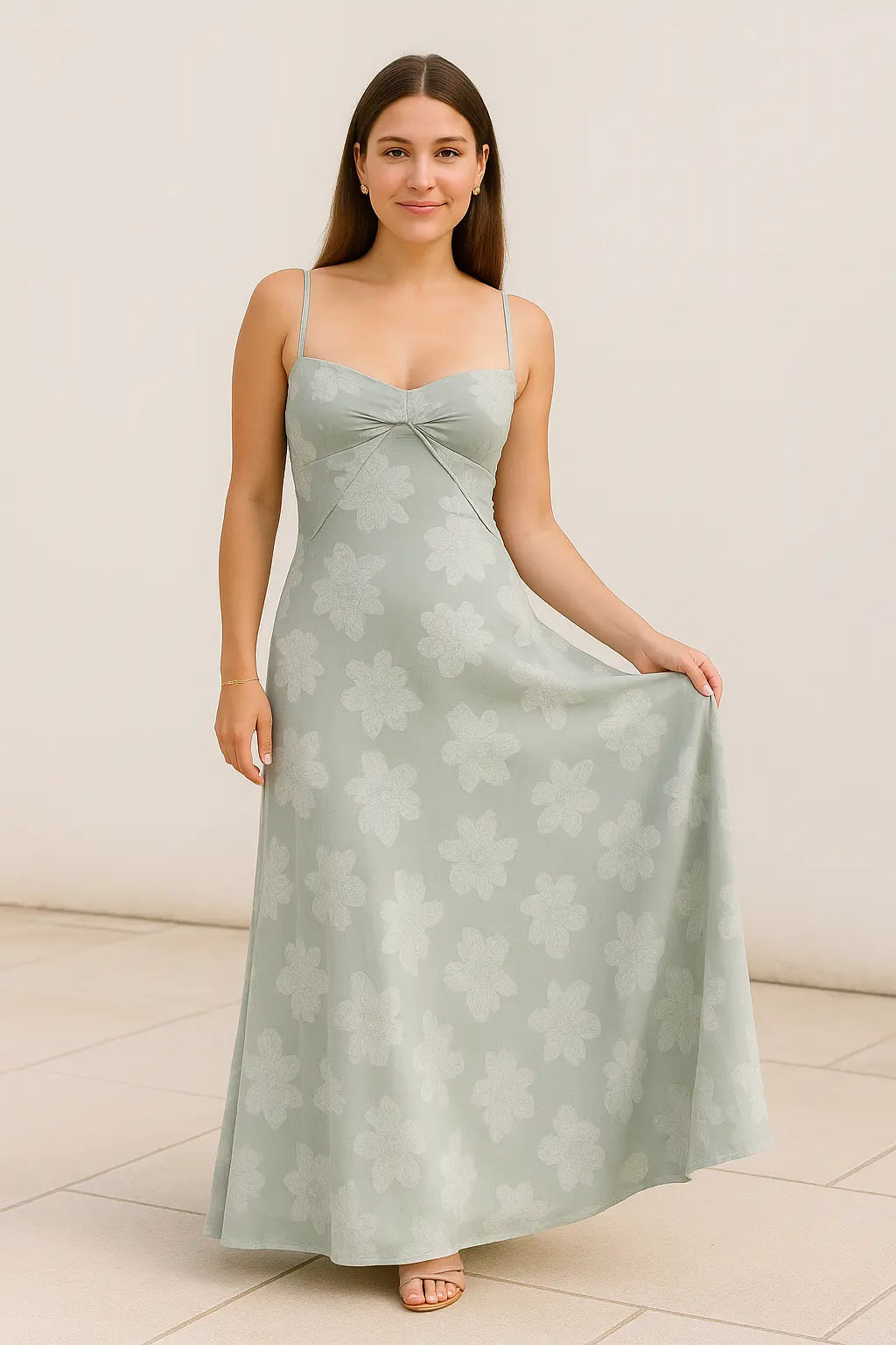 Dames Sexy Kant Halter Maxi Jurk, Sprookjesachtige Stijl Zomer Casual Jurk | VIQA VIQA© NEDERLAND