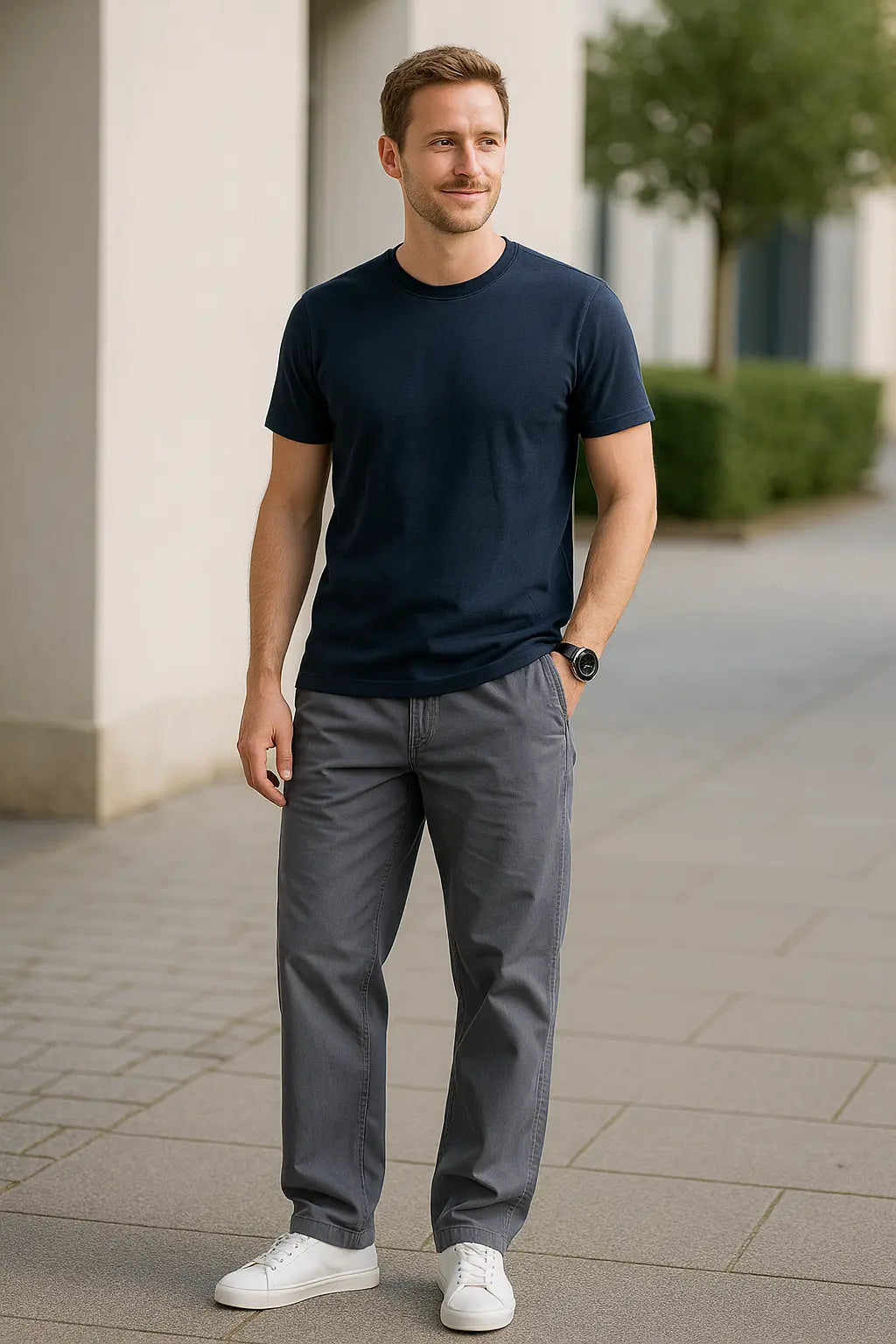 Heren Cargo Broek, Zomer Katoenen Werkkleding Broek, Casual Jogger Fit Klimmen Sweatpants | VIQA VIQA© NEDERLAND