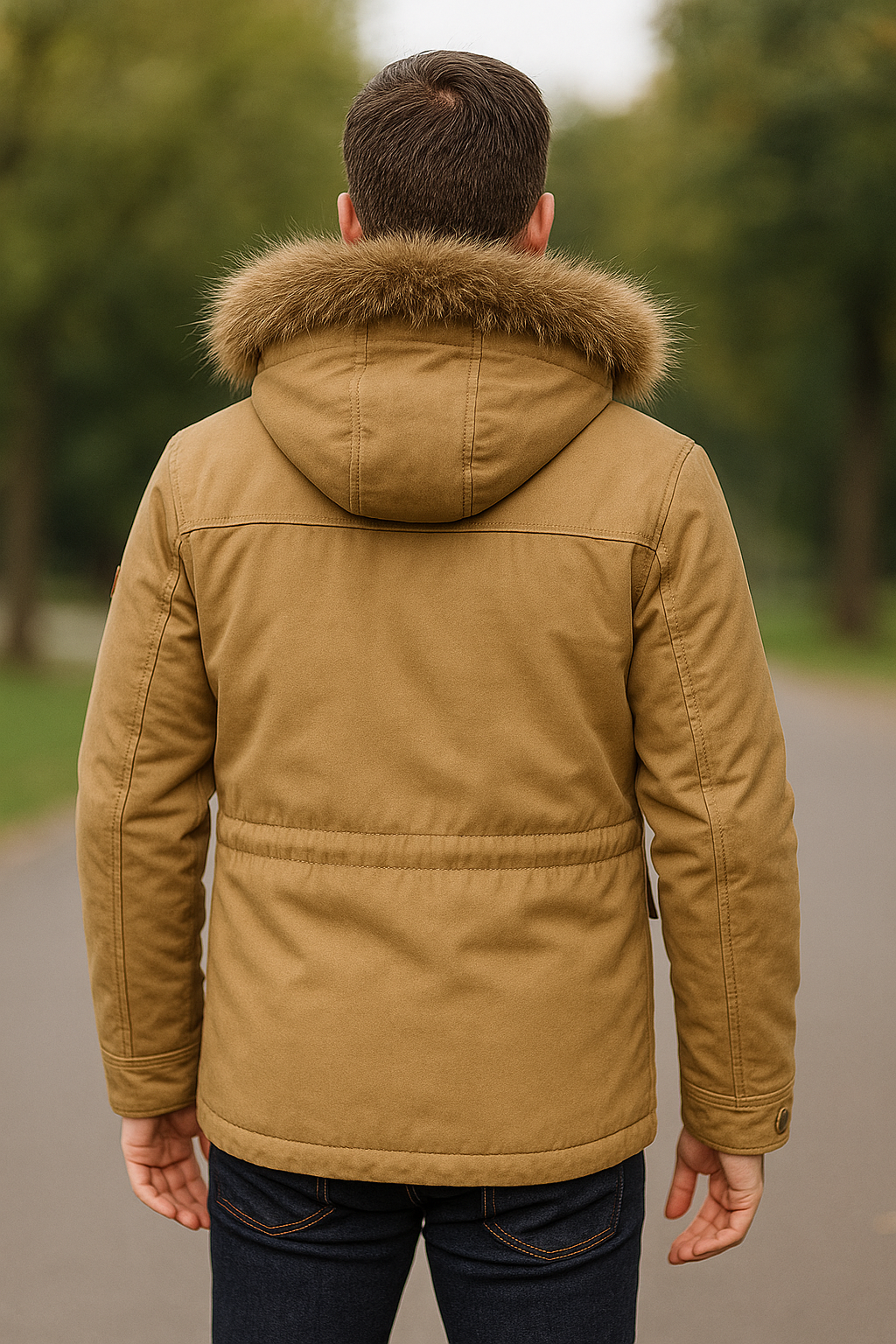 Outdoor Parka Jas Voor Heren, Dikke Fluwelen Winterjas Met Meerdere Zakken, Warme Casual Bovenkleding | VIQA VIQA© NEDERLAND