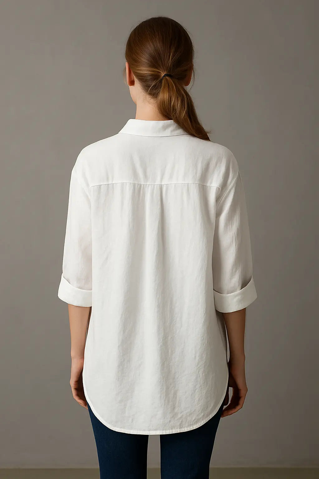 Stacy Dames Zomer Ademend Blouse Met Lange Mouwen VIQA© NEDERLAND