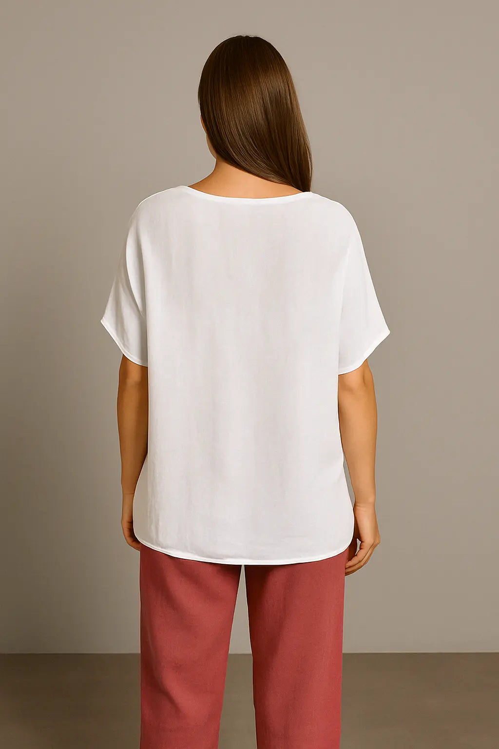 Lena Dames Zomer Comfort Casual Blouse VIQA© NEDERLAND