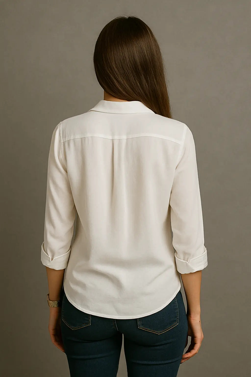 Claire Dames Ademende Chiffon Blouse VIQA© NEDERLAND