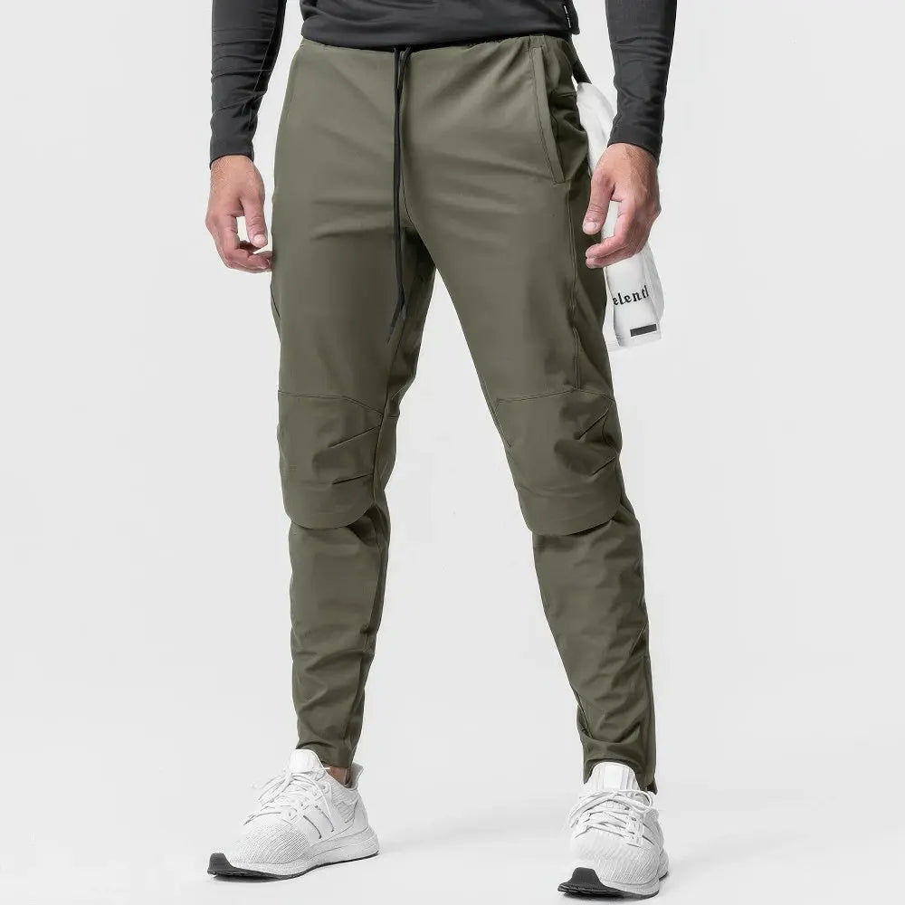 Camo Fitnessbroek Voor Heren VIQA© NEDERLANDLegergroen-XXL
