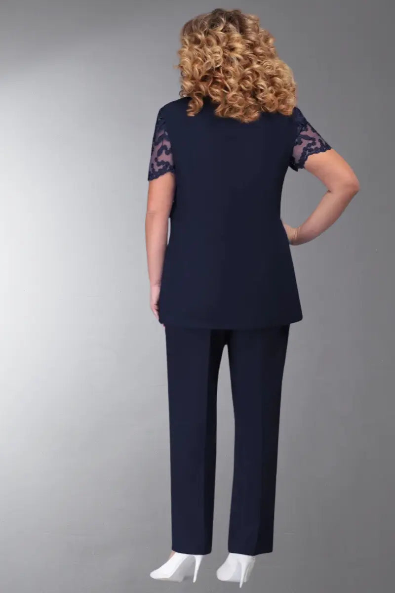 Olivia 3-Delig Chiffon Bruidsjurk Pak Voor Dames VIQA© NEDERLAND