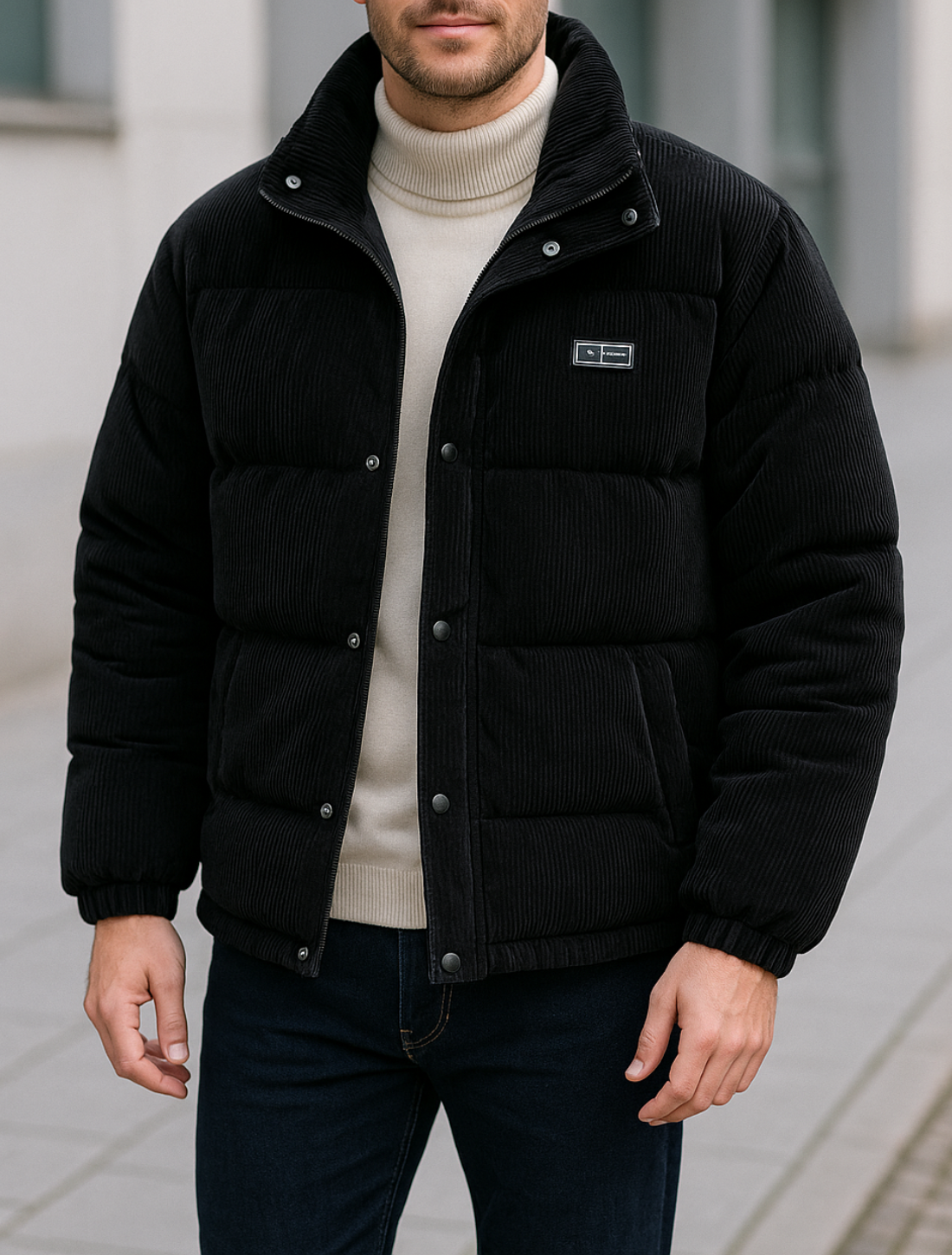 Dames winterjas, Dikke Gewatteerde Jas Met Capuchon En Reverskraag, Casual Warme Bovenkleding | VIQA VIQA© NEDERLAND