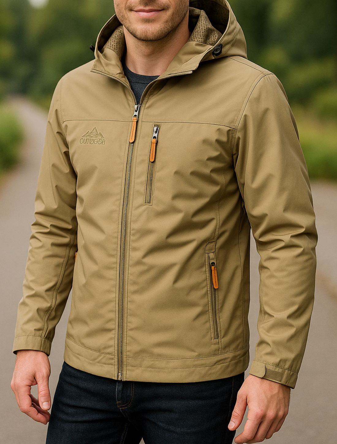 Windjack Voor Heren, Militaire Combatbomberjas Met Capuchon, Herfst Outdoor Wandelen Fietsen | VIQA VIQA© NEDERLAND