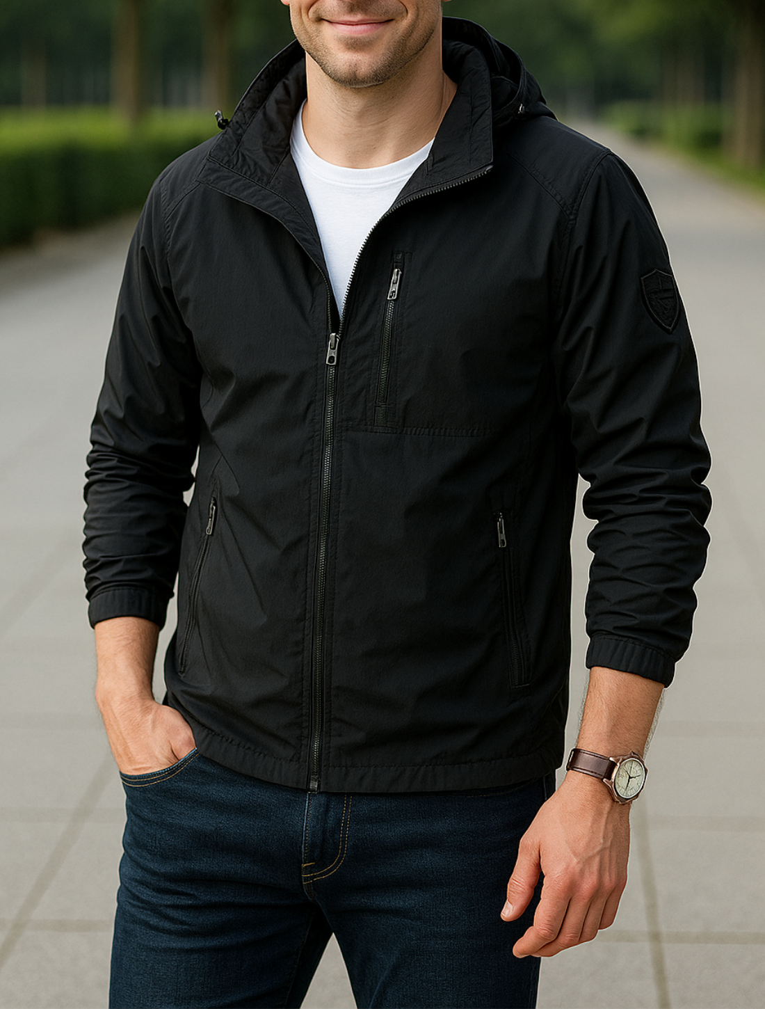 Heren Outdoor Wandelen Jacket, Waterdicht Capuchon Windjack, Tactische Militaire Camping Jjas | VIQA VIQA© NEDERLAND