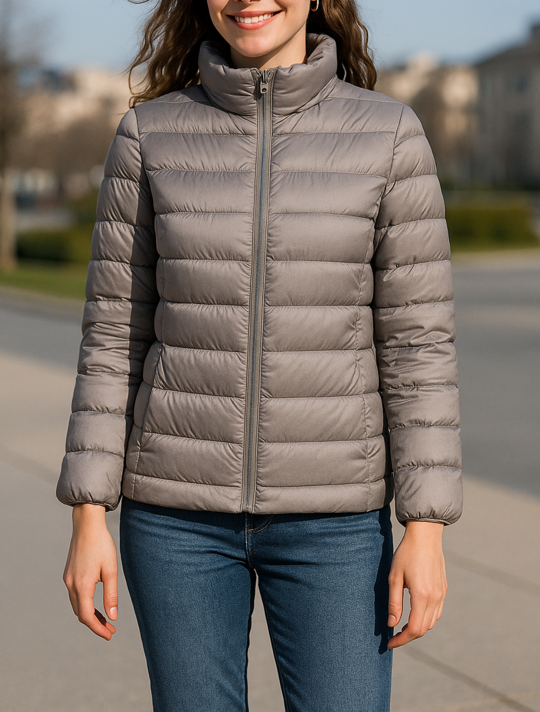 Ultralichte Donsjas Voor Dames, Warme Opvouwbare Pufferjas Winterparka | VIQA VIQA© NEDERLAND