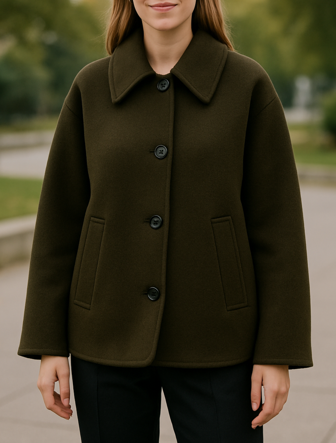 Korte Damesjas Van Wolmix, Losvallende Casual Top | VIQA VIQA© NEDERLAND