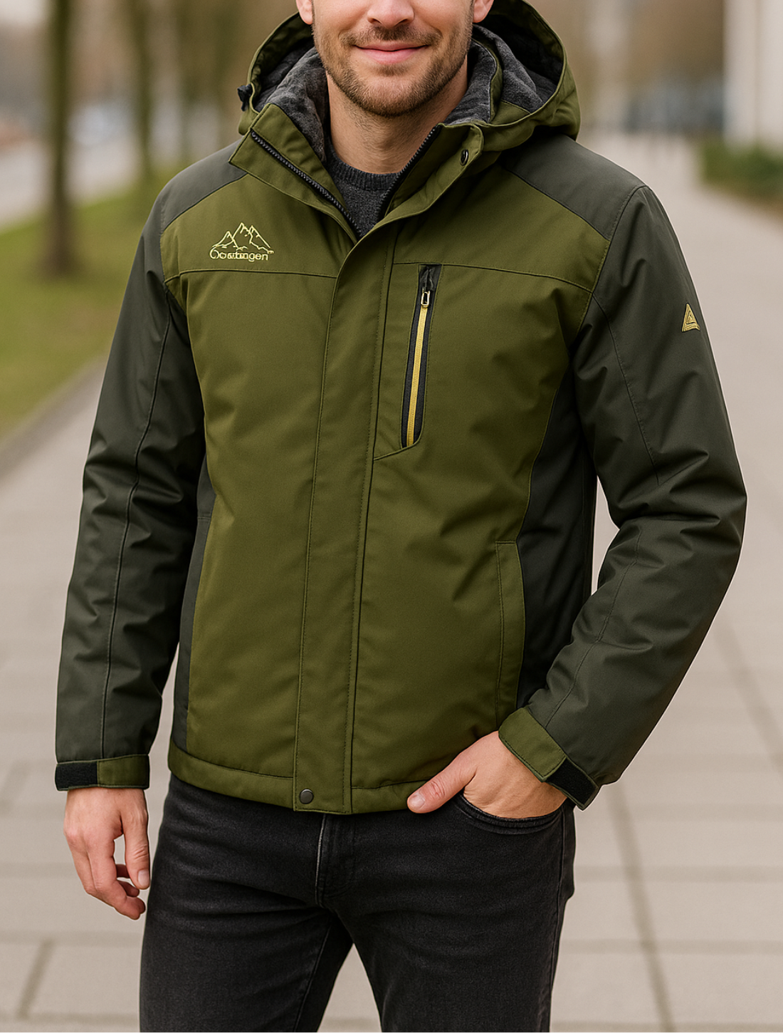 Waterdichte Fleece Jas Voor Heren, Dikke Warme Winddichte Outdoor Parka Jas | VIQA VIQA© NEDERLAND