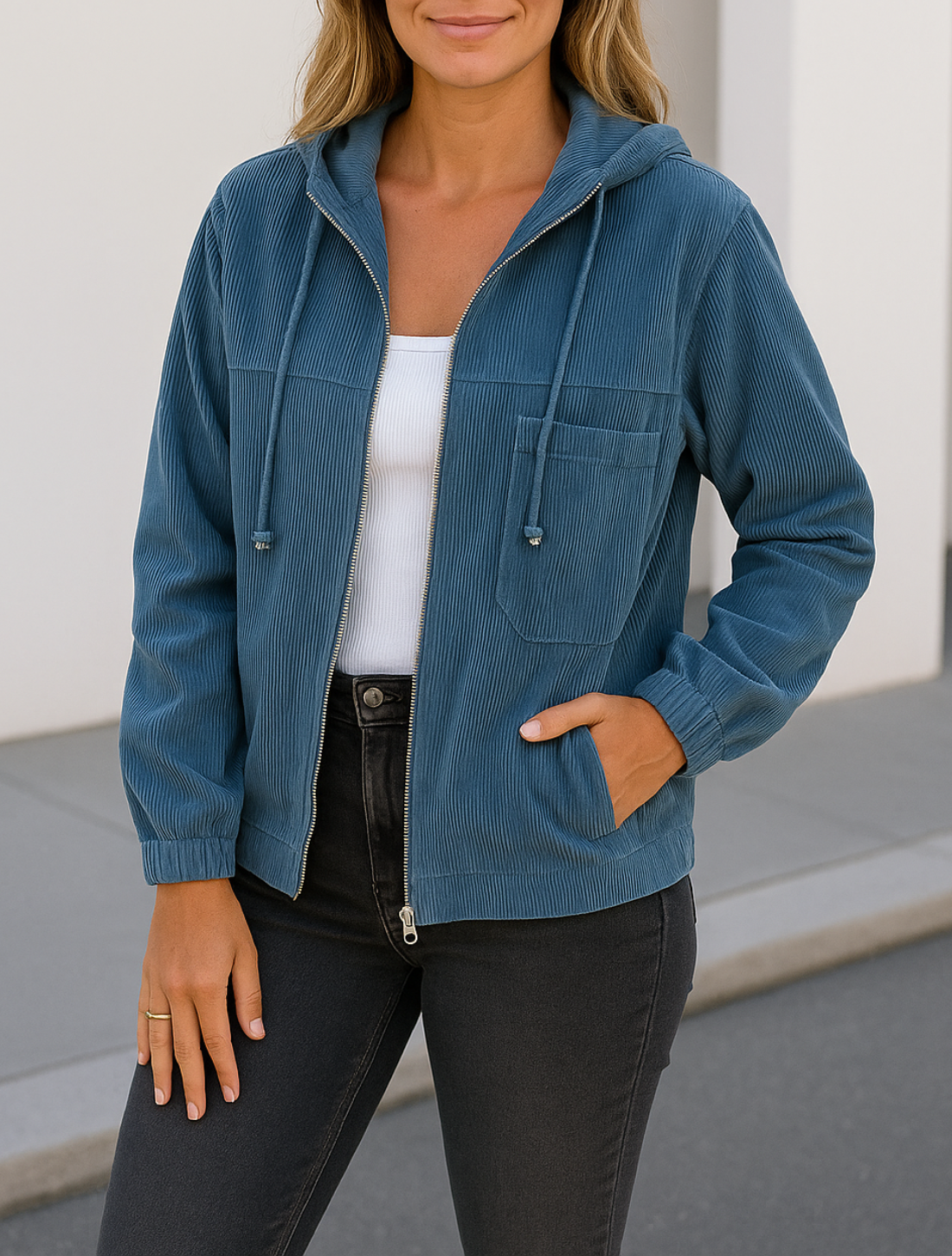 Dames Winterjas, Jas Met Capuchon En Rits Met Zakken, Dikke Warme Casual Bovenkleding | VIQA VIQA© NEDERLAND