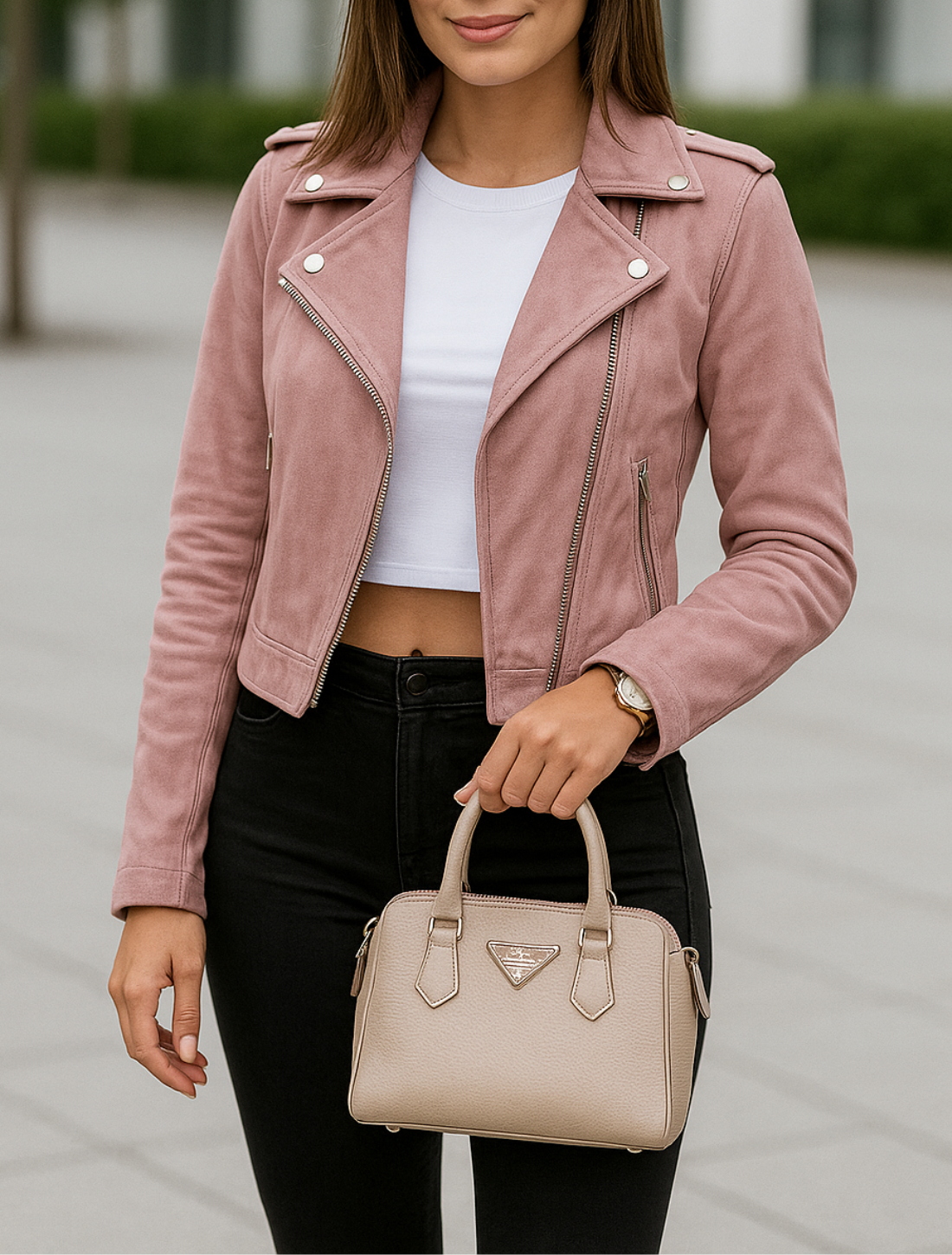 Dames Suede Velvet Korte Jas, Kant Rits Casual Mode Bovenkleding Jas | VIQA VIQA© NEDERLAND