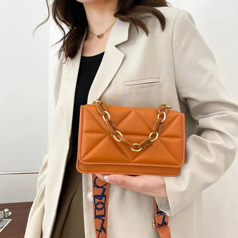 PU Leren Schoudertas Voor Dames VIQA© NEDERLANDBruin