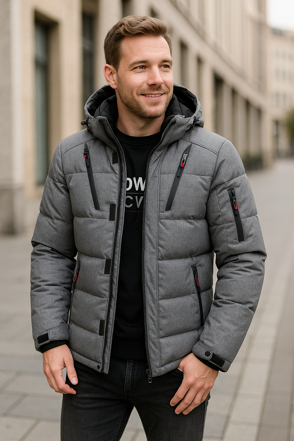 Winter Parka Voor Heren, Dikke Witte Eendendonsjas Voor Extreme Kou | VIQA VIQA© NEDERLAND