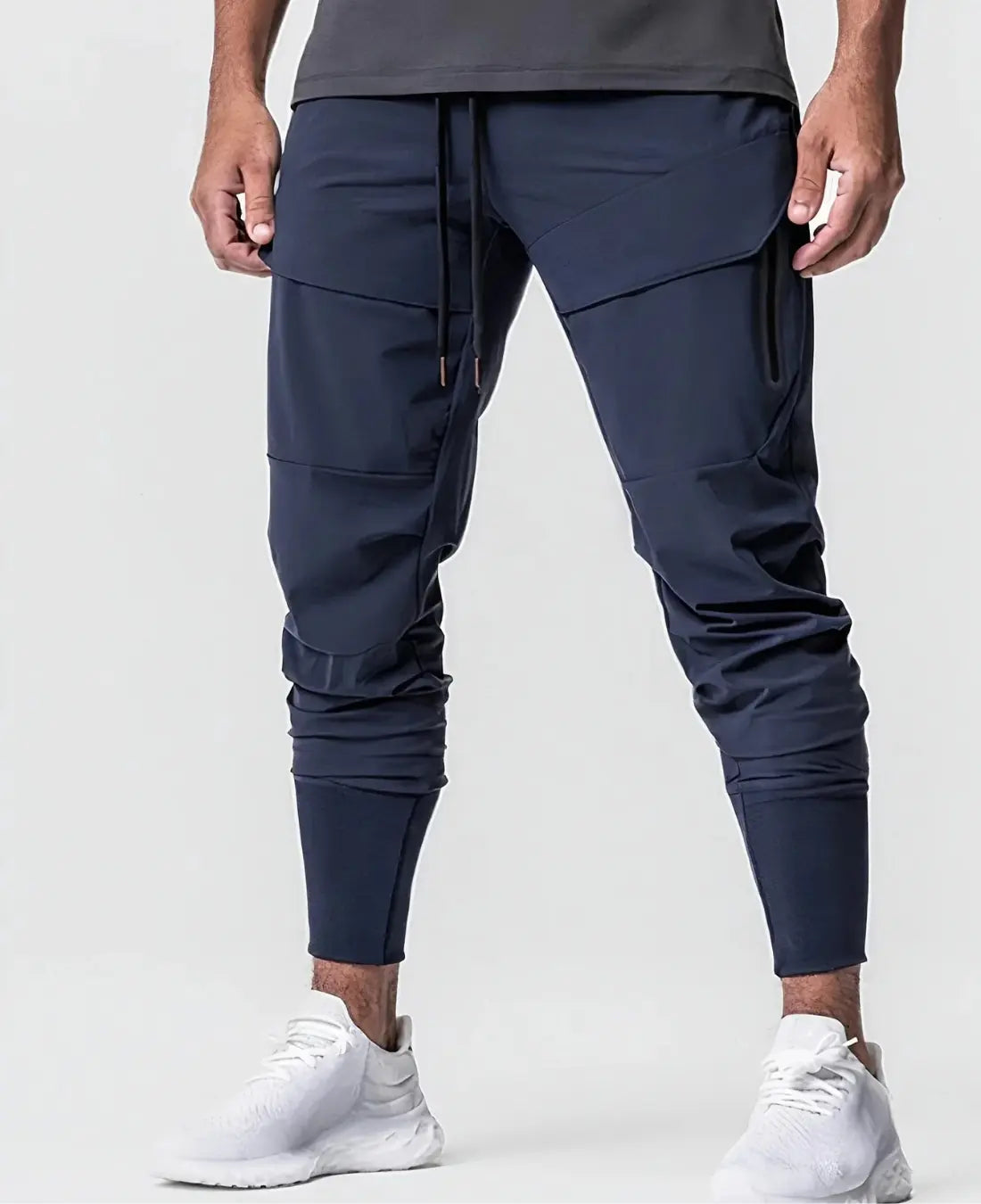 Heren Actieve Stretch Joggingbroek VIQA© NEDERLANDBlauw-2XL