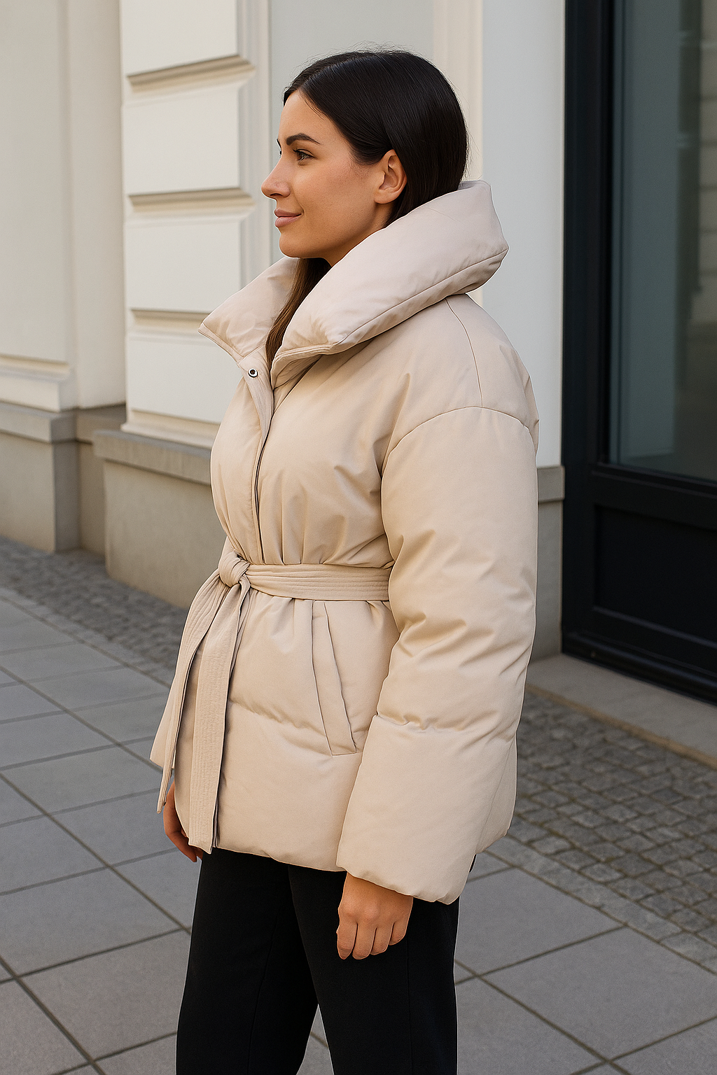 Elegante Lange Parka Voor Dames, Dikke Warme Jas Met Hoge Taille Herfst En Winter Casual Y2K Jas | VIQA VIQA© NEDERLAND