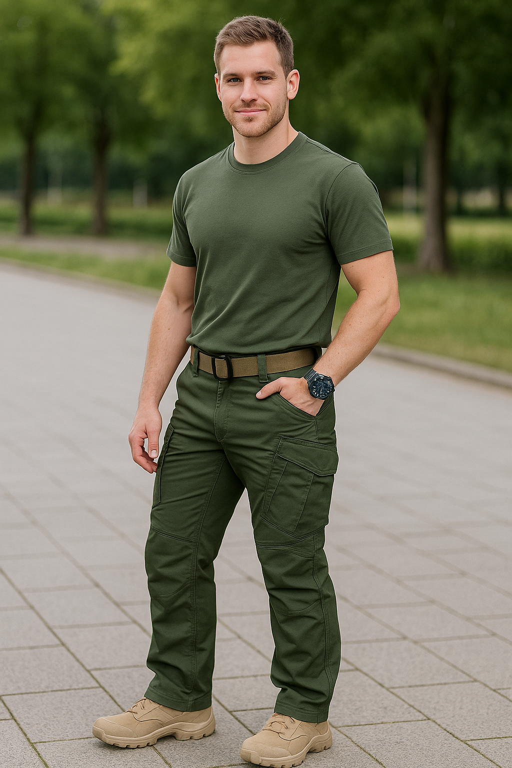 Tactische Cargobroek Voor Heren, Outdoor Wandel- En Joggingbroek, Militaire Broek Met Meerdere Zakken | VIQA VIQA© NEDERLAND
