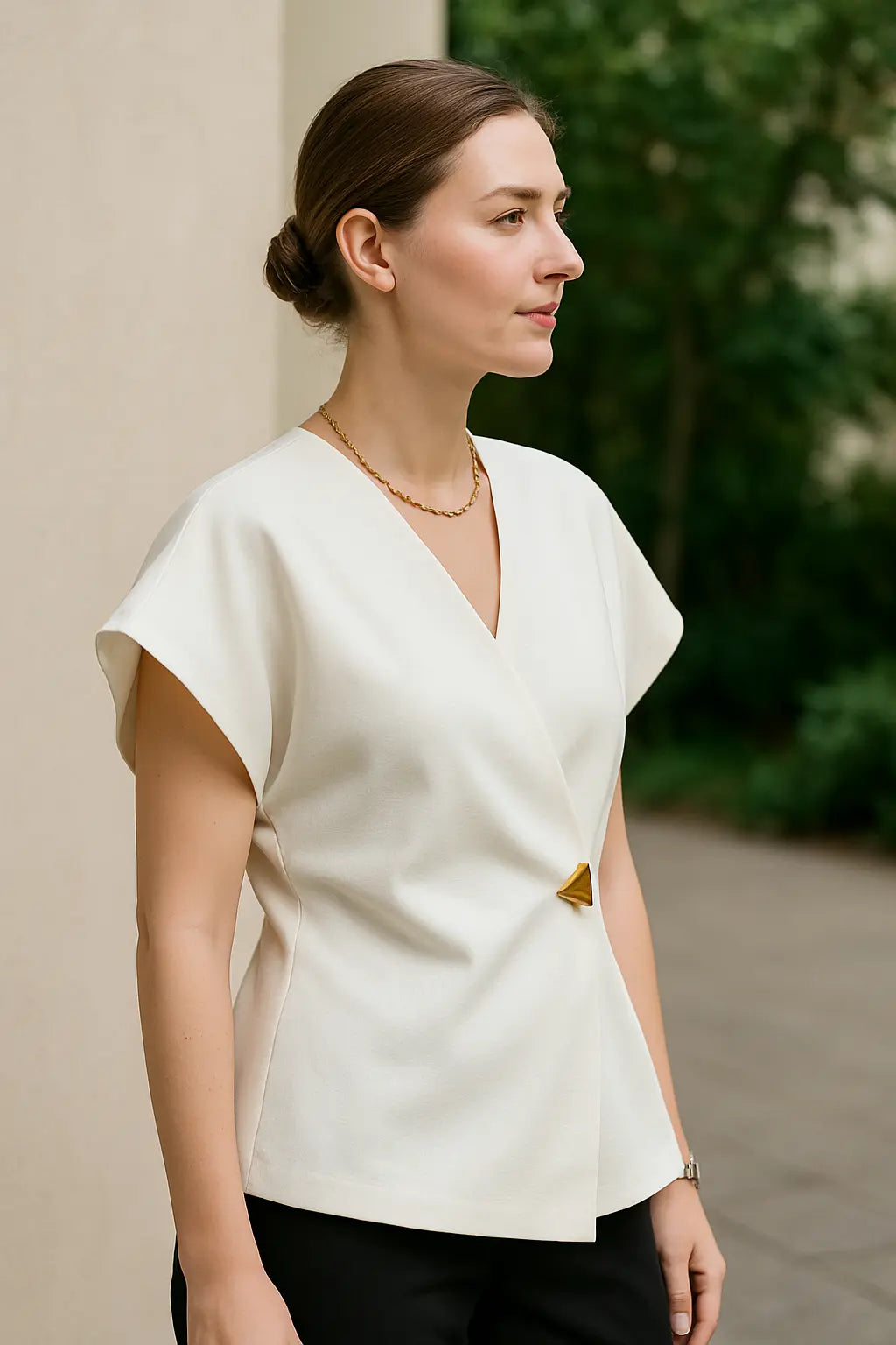 Dames Zomer Blazer Vest, Asymmetrisch Slank Fit Een-knoop Waistcoat Top, Mode Jas | VIQA VIQA© NEDERLAND