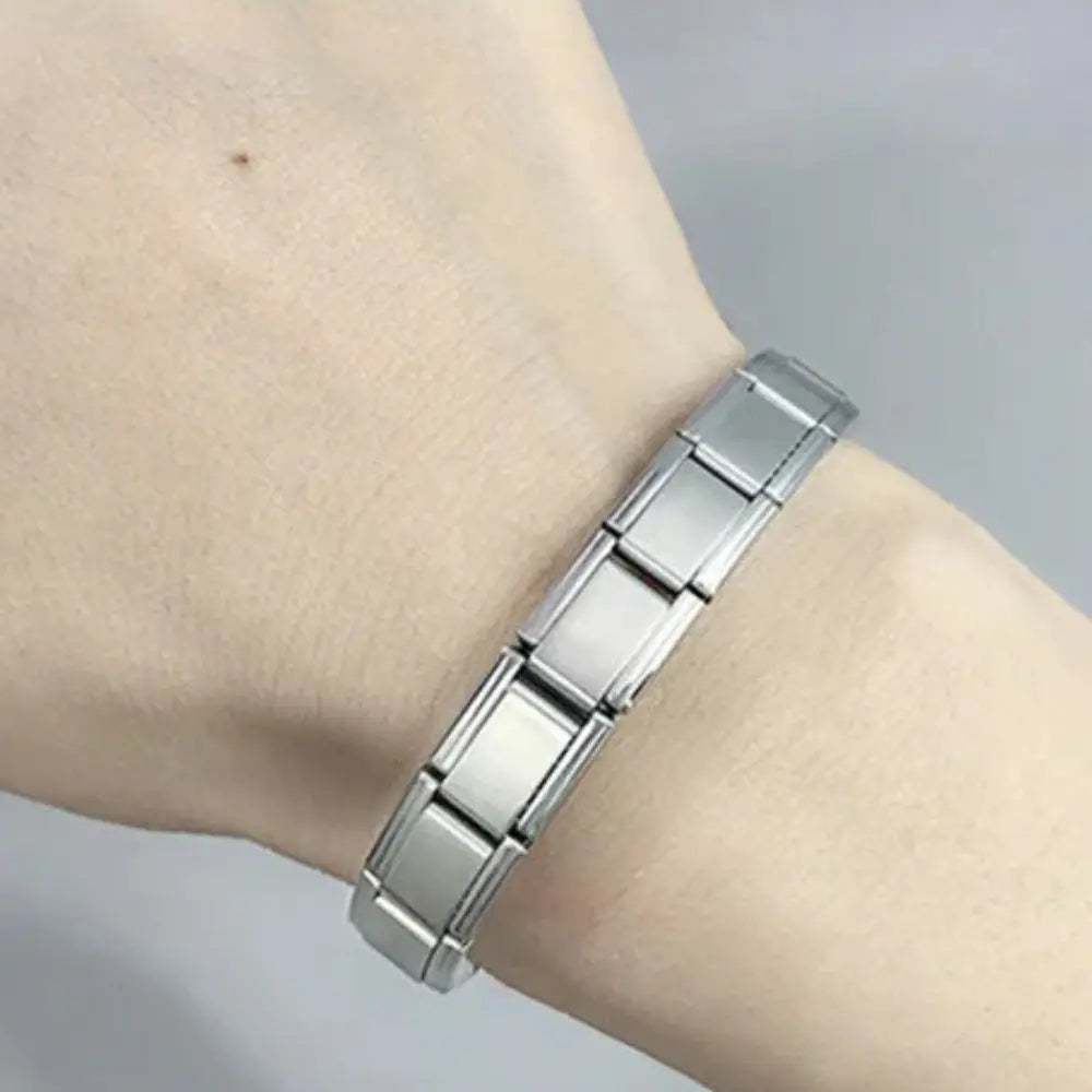 Unisex Roestvrijstalen Armband VIQA© NEDERLANDZilver