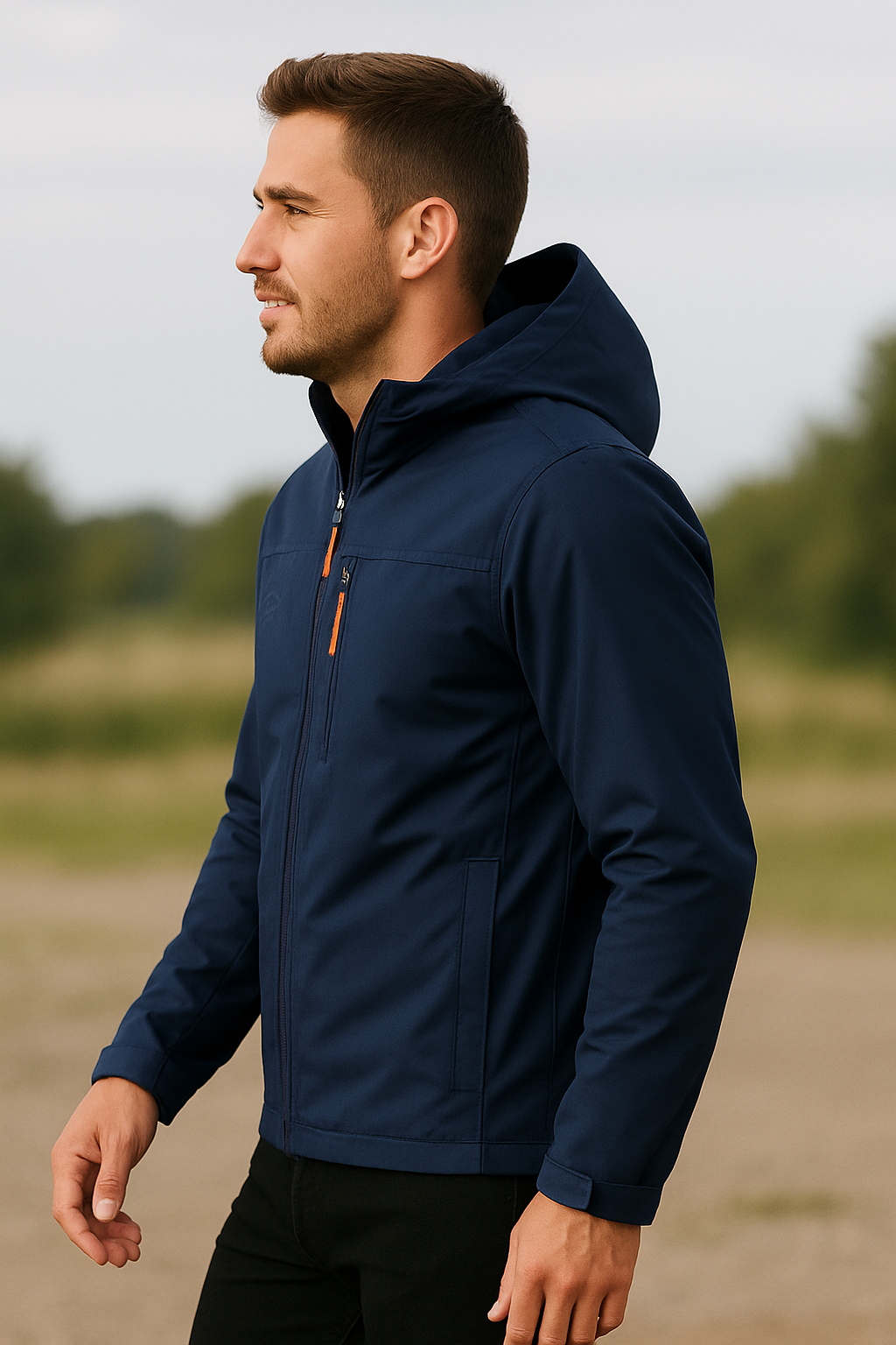 Waterdichte Windjack Met Capuchon Voor Heren, Lichtgewicht Outdoor Camping Sportjas | VIQA VIQA© NEDERLAND