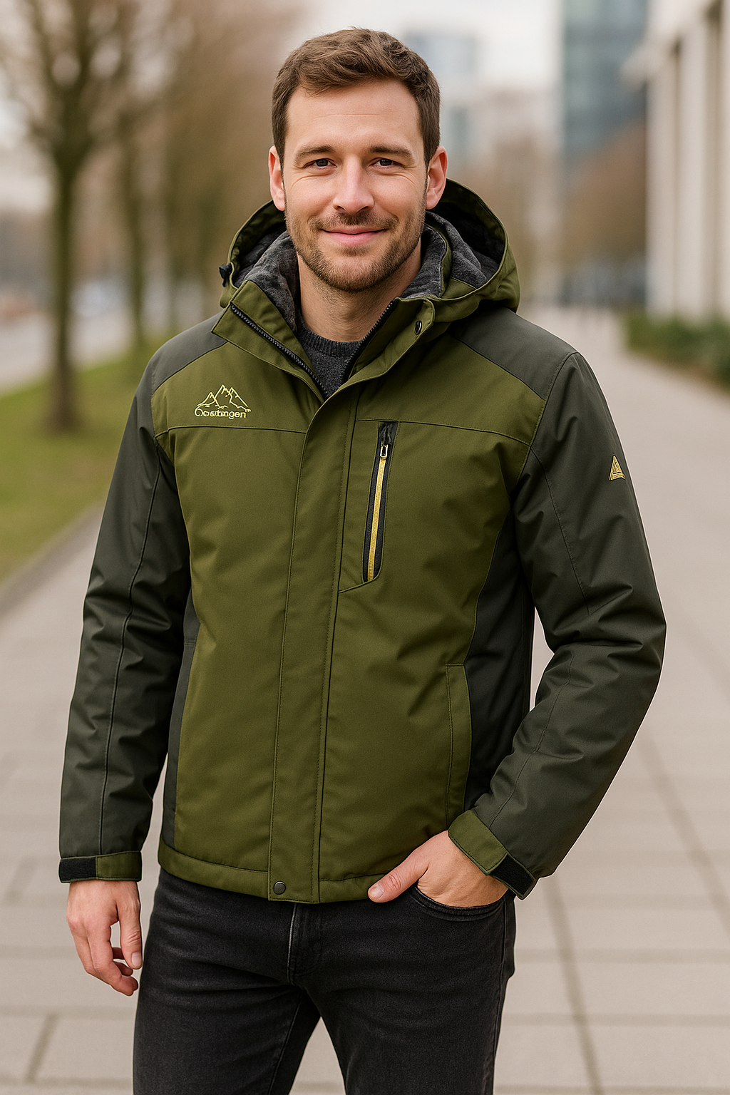 Waterdichte Fleece Jas Voor Heren, Dikke Warme Winddichte Outdoor Parka Jas | VIQA VIQA© NEDERLAND