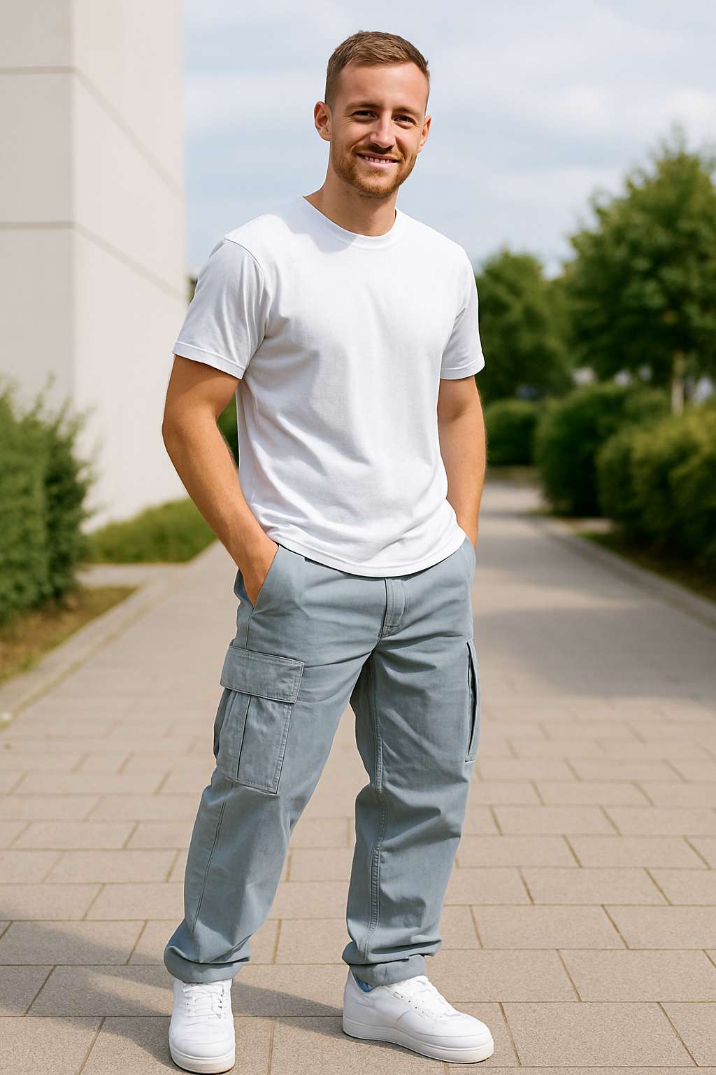 Werkbroeken Voor Heren, Losse Rechte Casual Broeken Met Zakken | VIQA VIQA© NEDERLAND