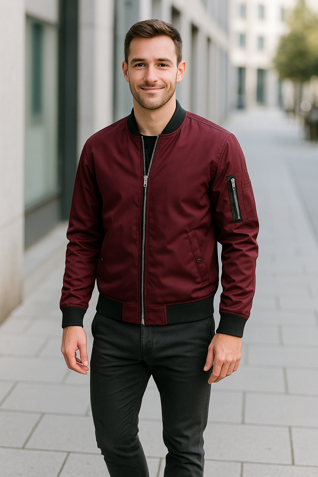 Winddichte Jas Voor Heren, Lichtgewicht Herfst Outdoor Sportjas Met Rits, Casual Lange Mouwen | VIQA VIQA© NEDERLAND