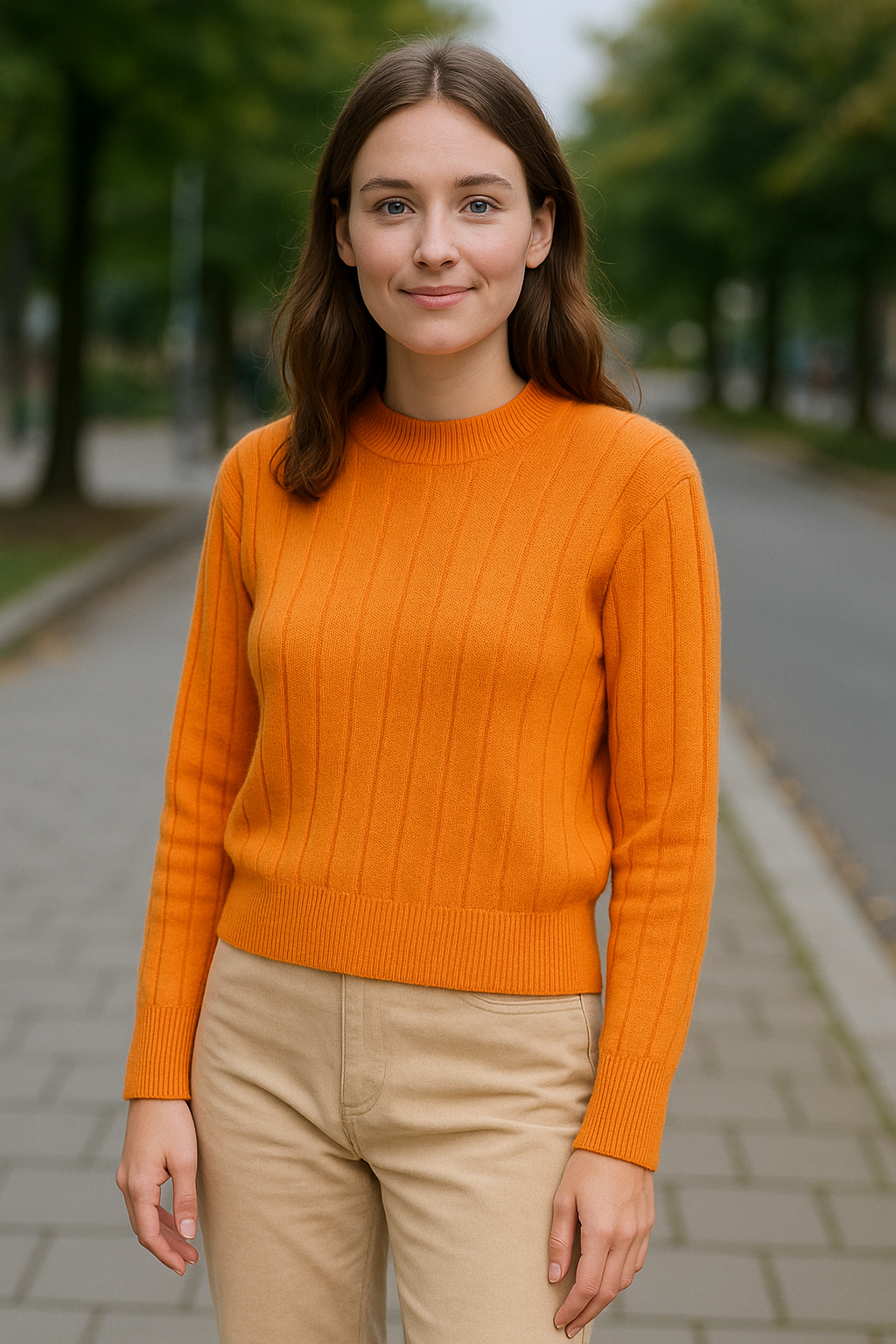 Losse Dames Breigoed Trui, Korte Pullover Met Ronde Hals, Casual Winter-Herfsttop Met Lange Mouwen | VIQA VIQA© NEDERLAND