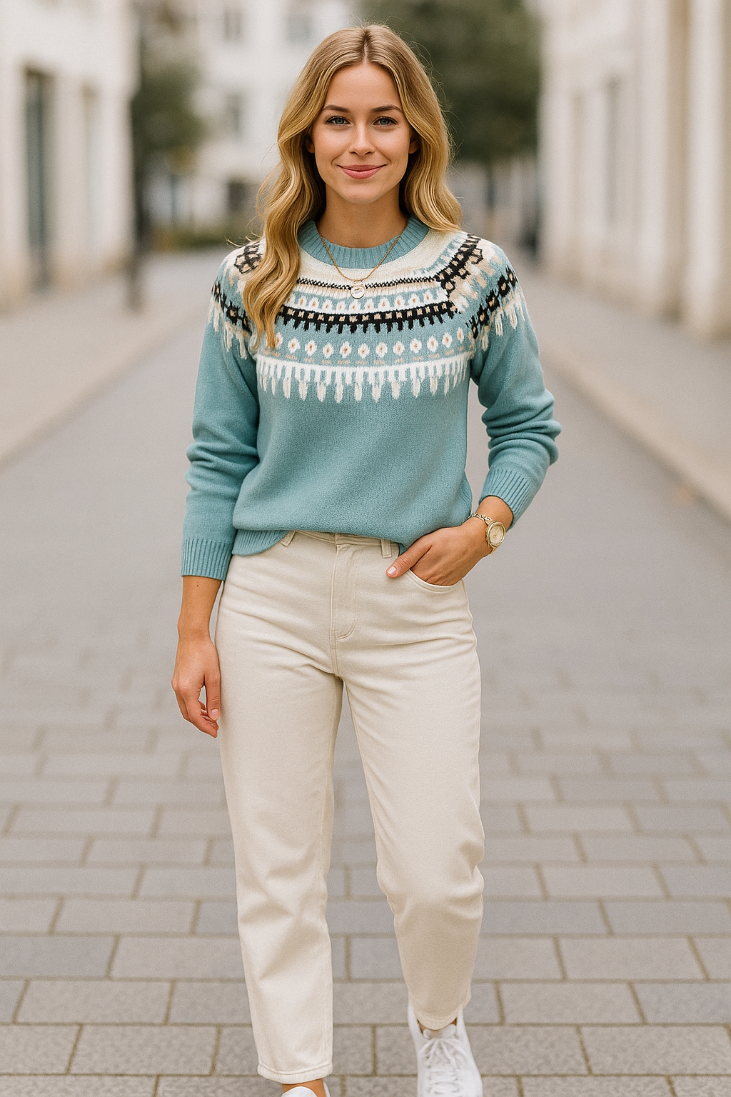 Heren Kasjmier Trui, O-Hals Gebreide Trui, Loose Fit Winter Casual Warme Top | VIQA VIQA© NEDERLAND