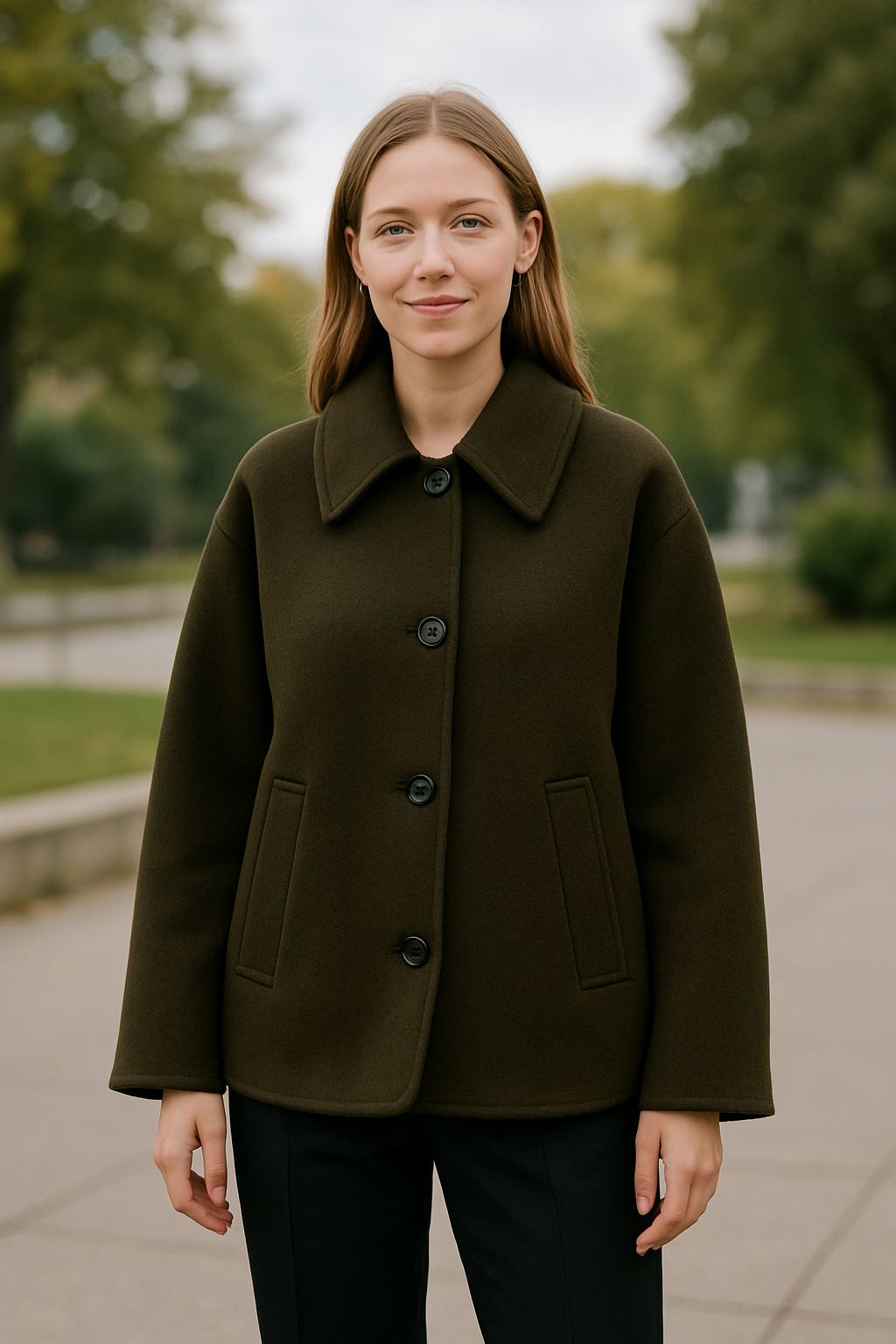 Korte Damesjas Van Wolmix, Losvallende Casual Top | VIQA VIQA© NEDERLAND