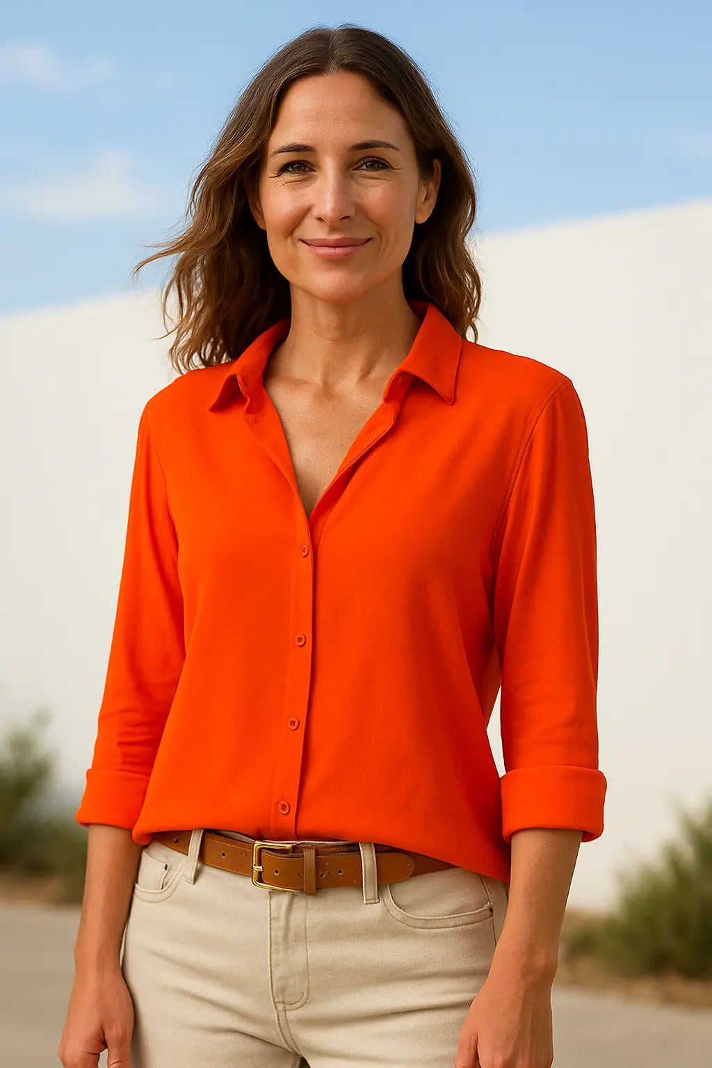 Dames Chiffon Blouse, Lange Mouwen Kap Los Pasvorm Shirt, Elegant Kantoor Tuniek Top | VIQA VIQA© NEDERLAND