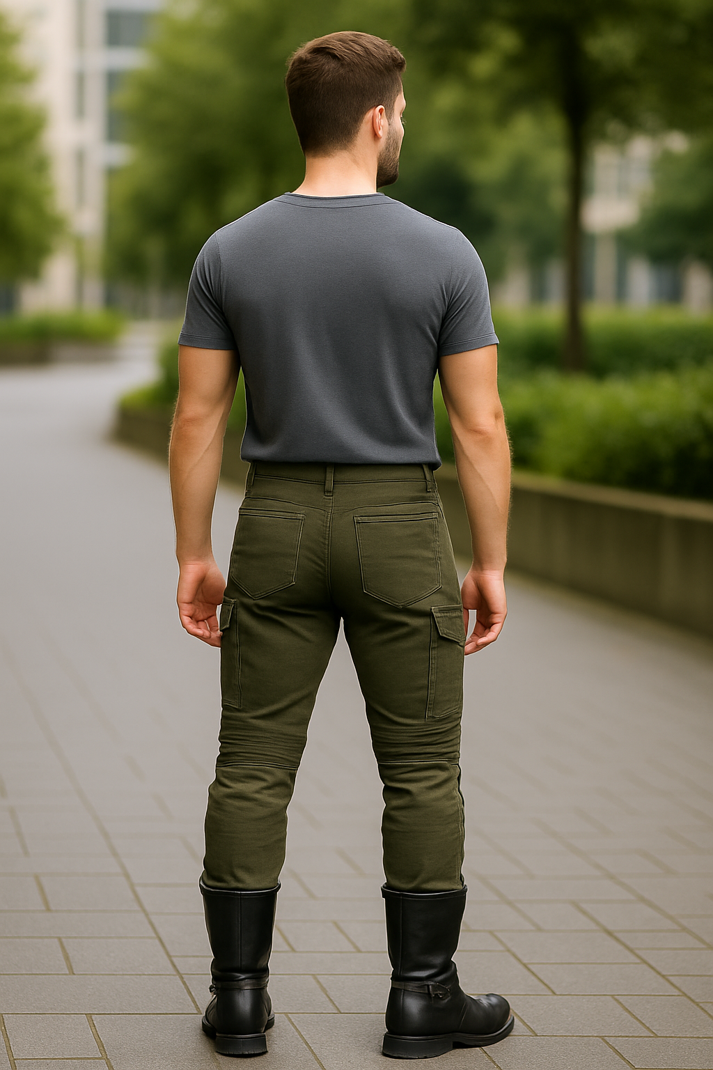 Motorjeans Voor Heren, Motorbroek Met Afneembare Beschermers, Casual Rijstijl Voor Alle Seizoenen | VIQA VIQA© NEDERLAND