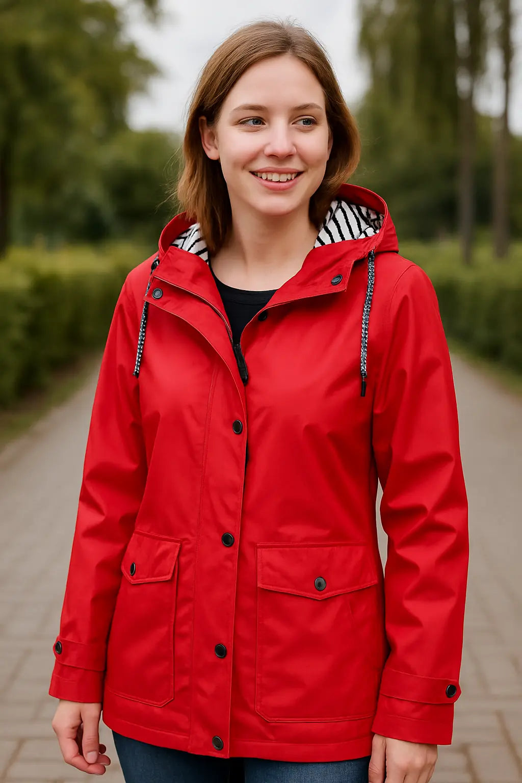 Damesjack Met Capuchon, Casual Jack Met Ritssluiting En Zakken, Loszittende Outdoor Streetwear | VIQA VIQA© NEDERLAND