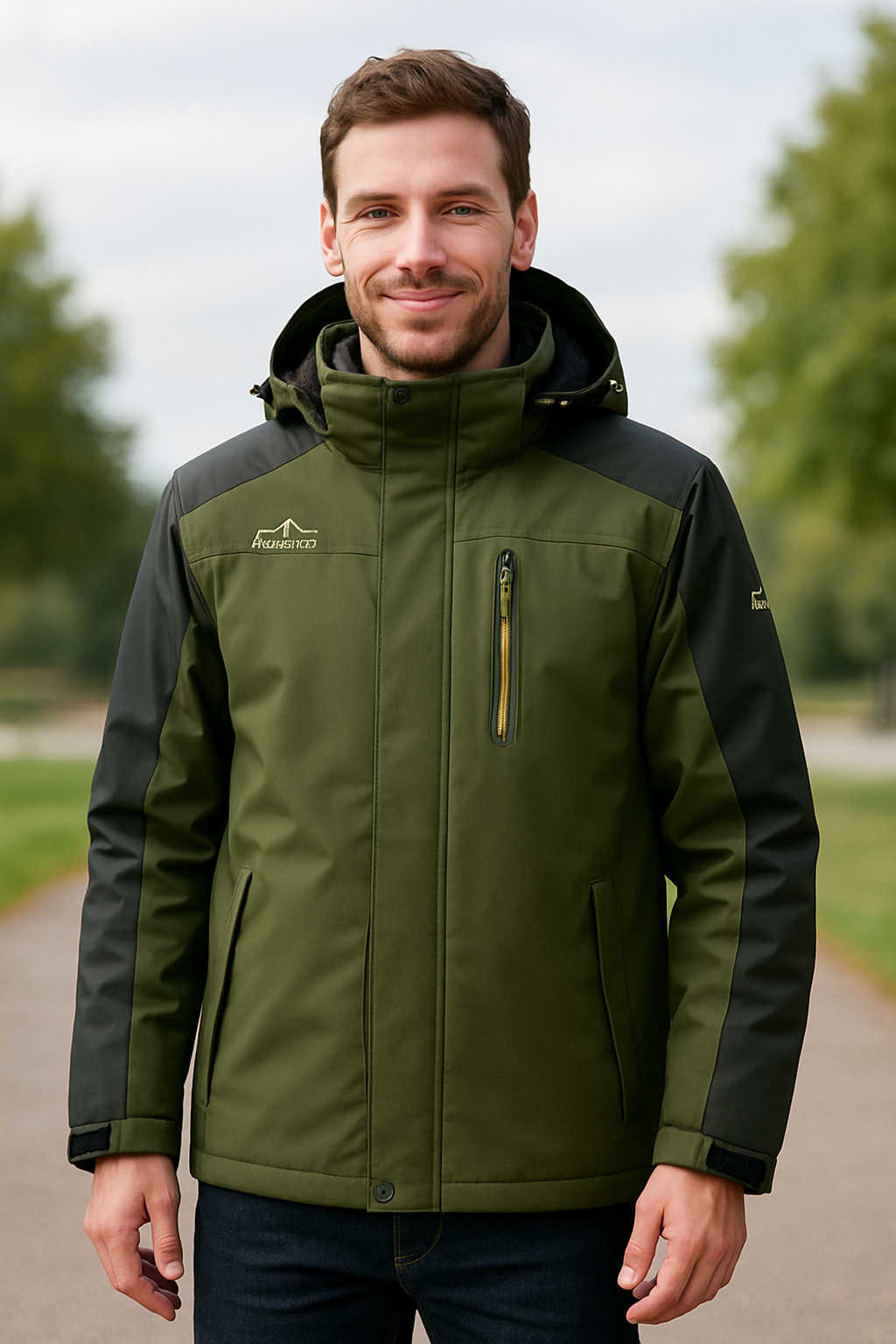 Waterdichte Jas Met Capuchon Voor Heren, Winter Outdoor Windjack Mantel | VIQA VIQA© NEDERLAND