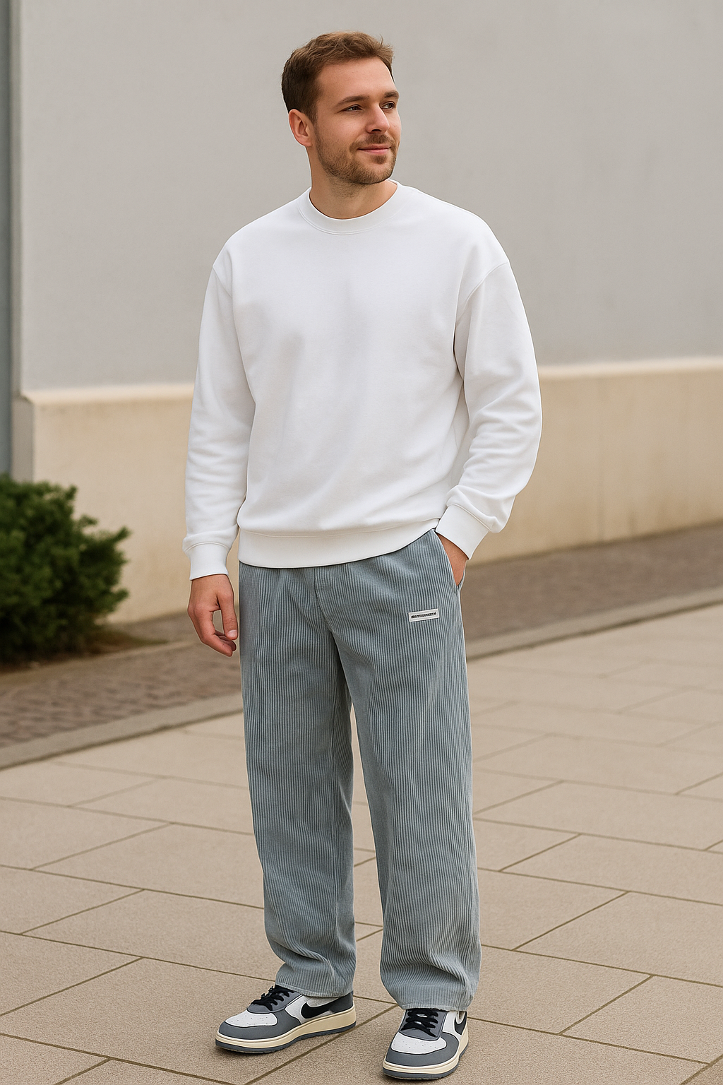 Heren Wijde Sweatpants, Losse Pasvorm Lange Broek Met Middelhoge Taille, Lichtgewicht Casual Stijl | VIQA VIQA© NEDERLAND