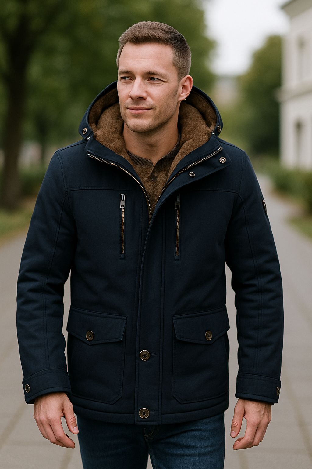 Gewatteerde Parka Voor Heren, Dikke Warme Winterjas, Casual Outdoor Trendparka | VIQA VIQA© NEDERLAND