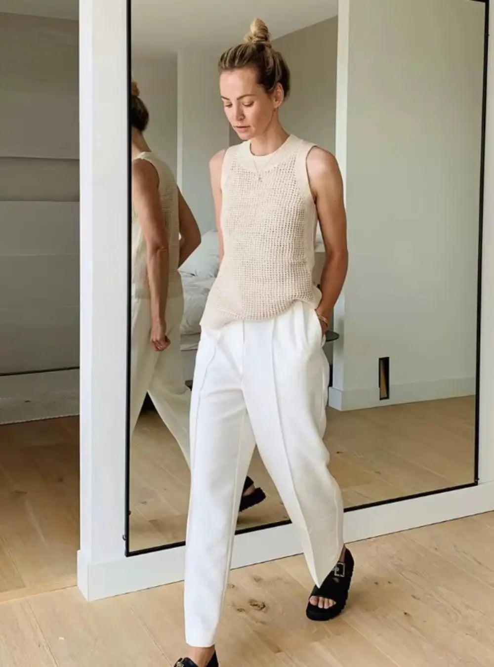 Lucie Zomer Gebreide Tanktop VIQA© NEDERLAND