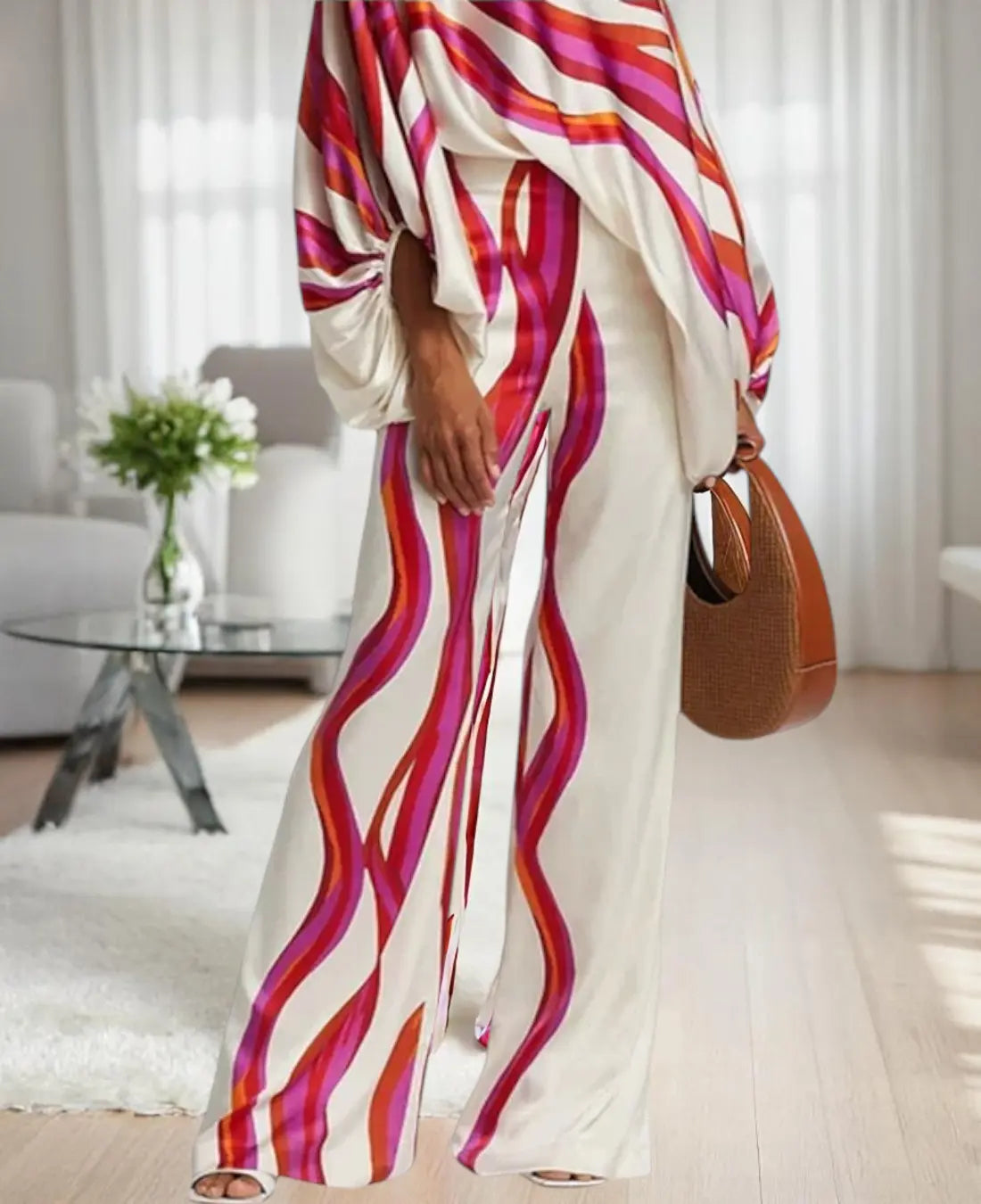 Dianne Dames Zomer Elegante Tweedelige Set VIQA© NEDERLAND