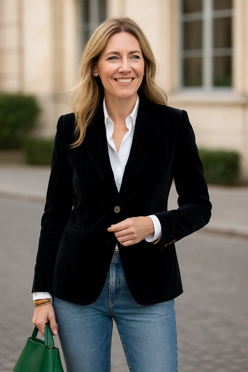 Fluwelen Blazer Voor Dames, Eegante Slim Pasvorm Jasje Met Kap, Zakelijke Jas | VIQA VIQA© NEDERLAND